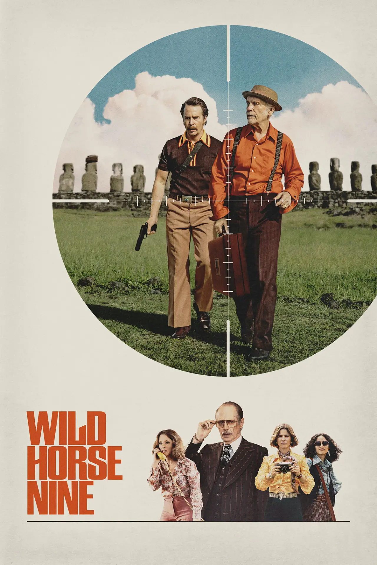 Plakat filmowy "Dziki Koń Dziewięć"