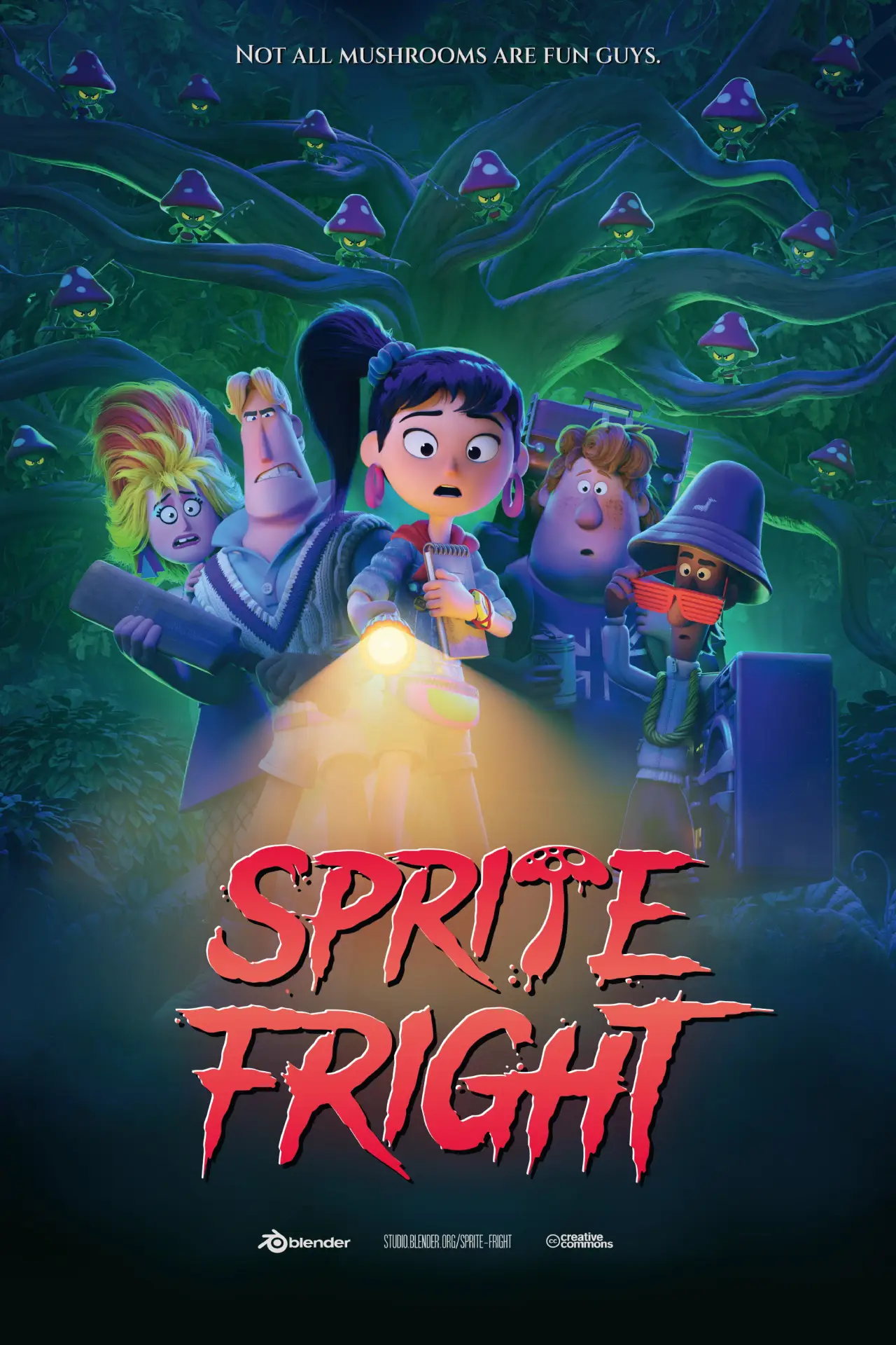 Plakat filmowy "Sprite Fright"