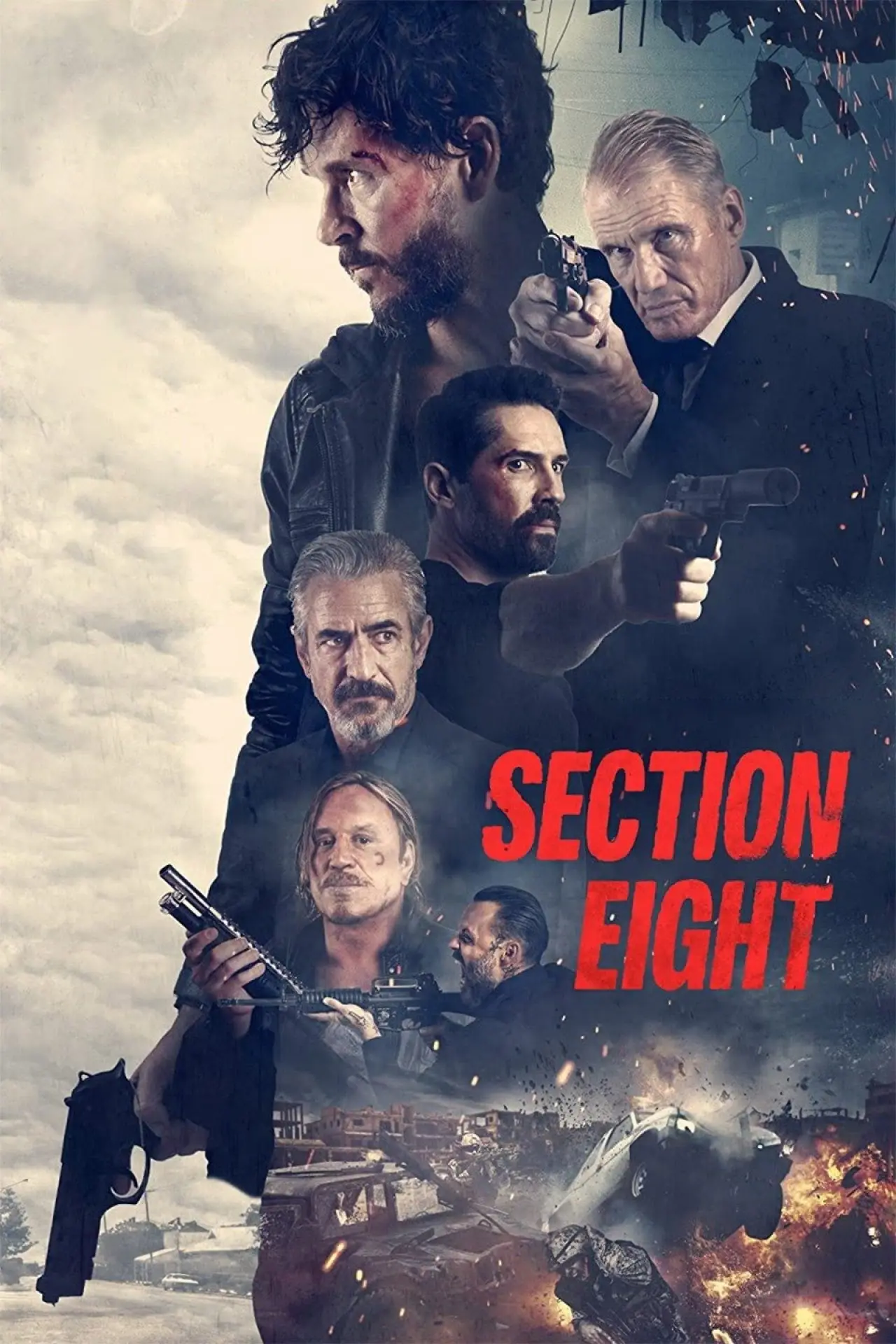 Plakat filmowy "Sekcja 8"