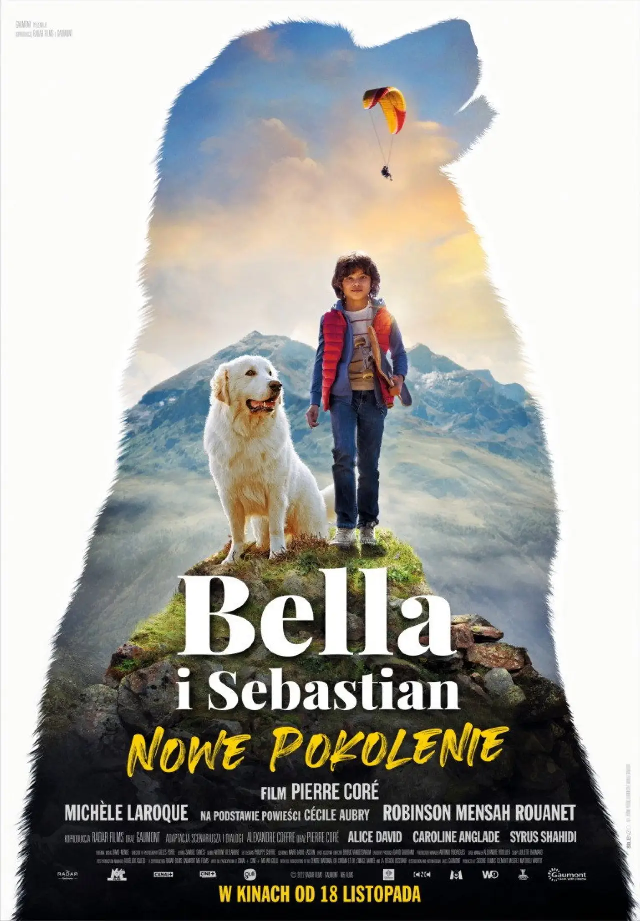 Plakat filmowy "Bella i Sebastian: Nowe pokolenie"