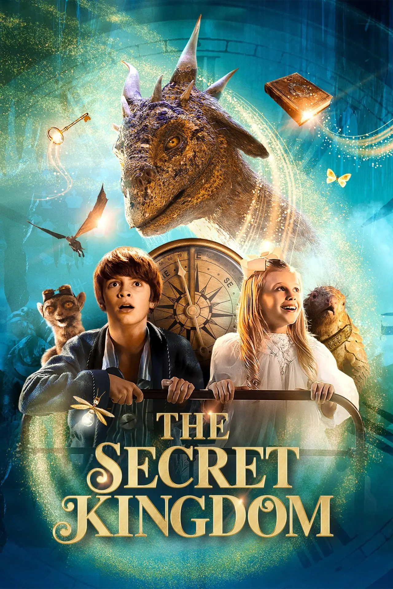 Plakat filmowy "Sekretne Królestwo - wojna światów"