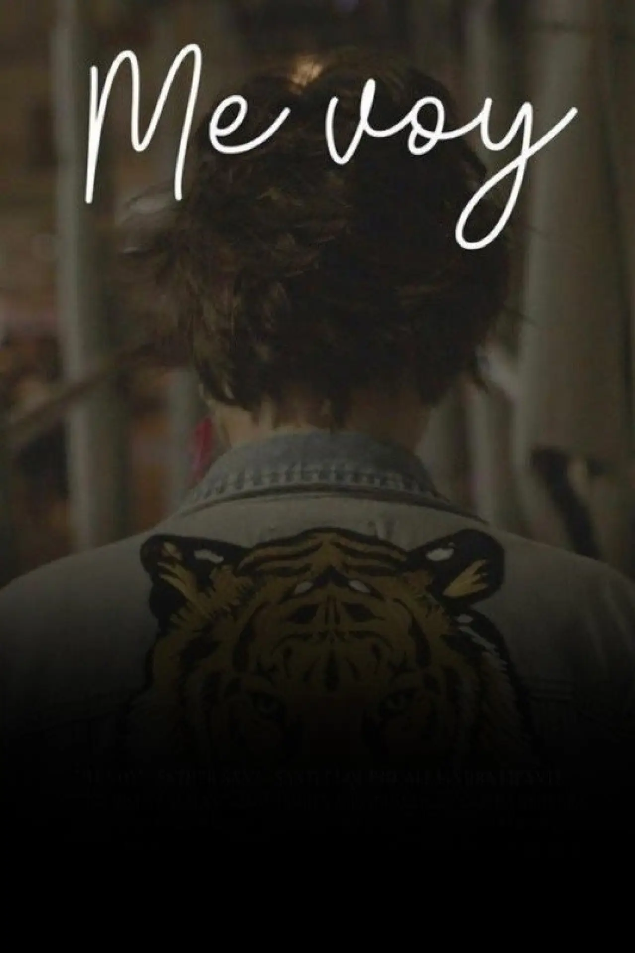 Plakat filmowy "Me voy"
