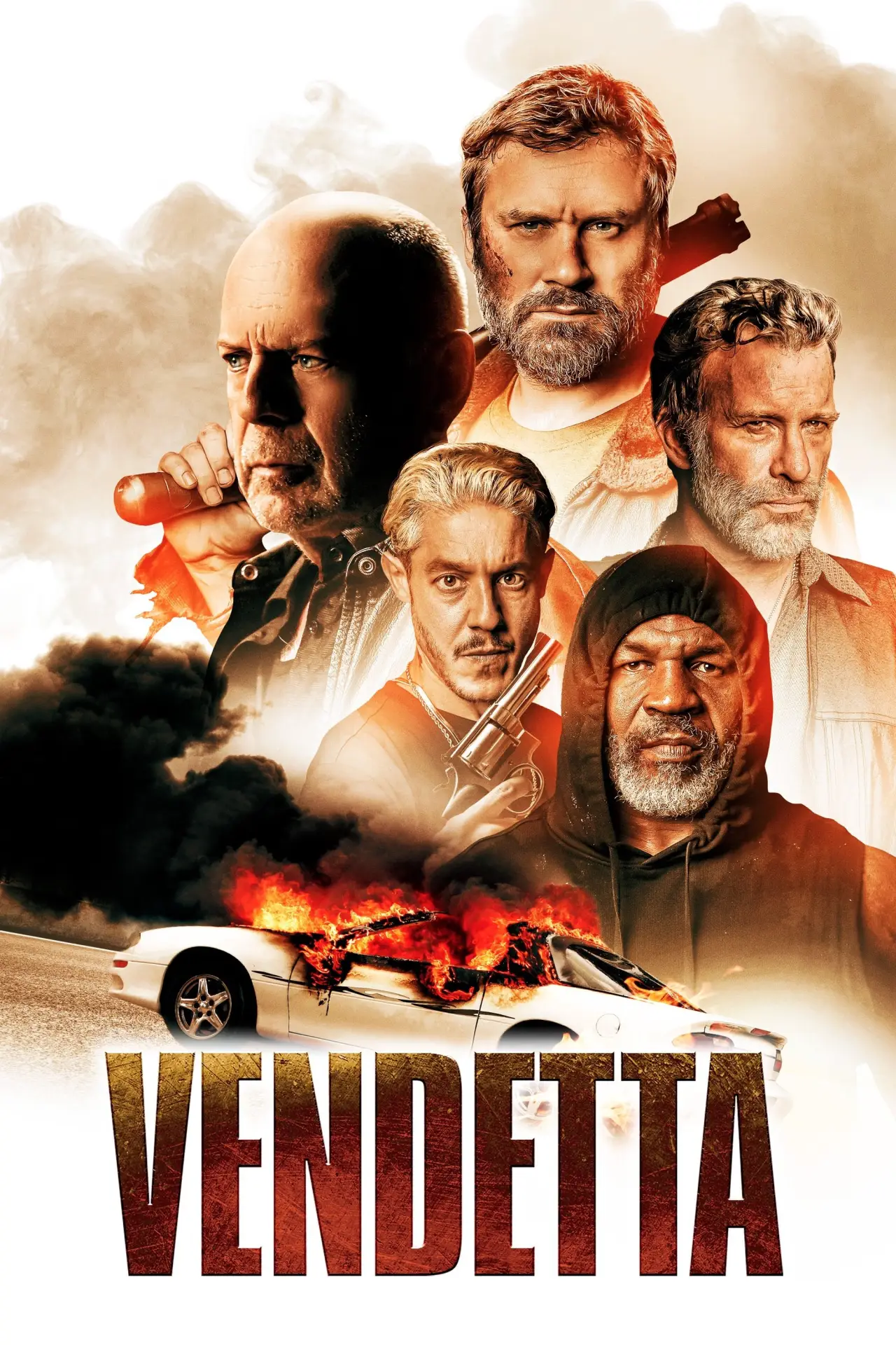 Plakat filmowy "Pomścić córkę"