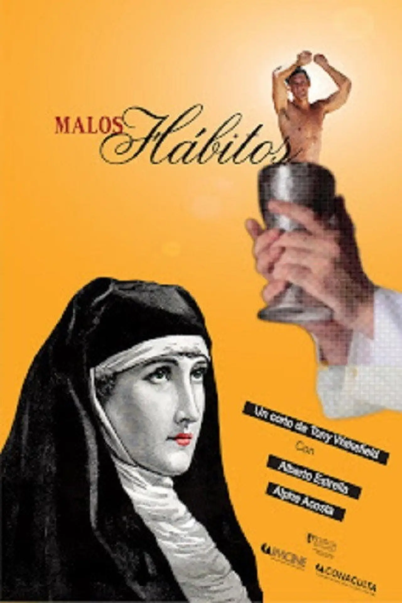 Plakat filmowy "Malos hábitos"