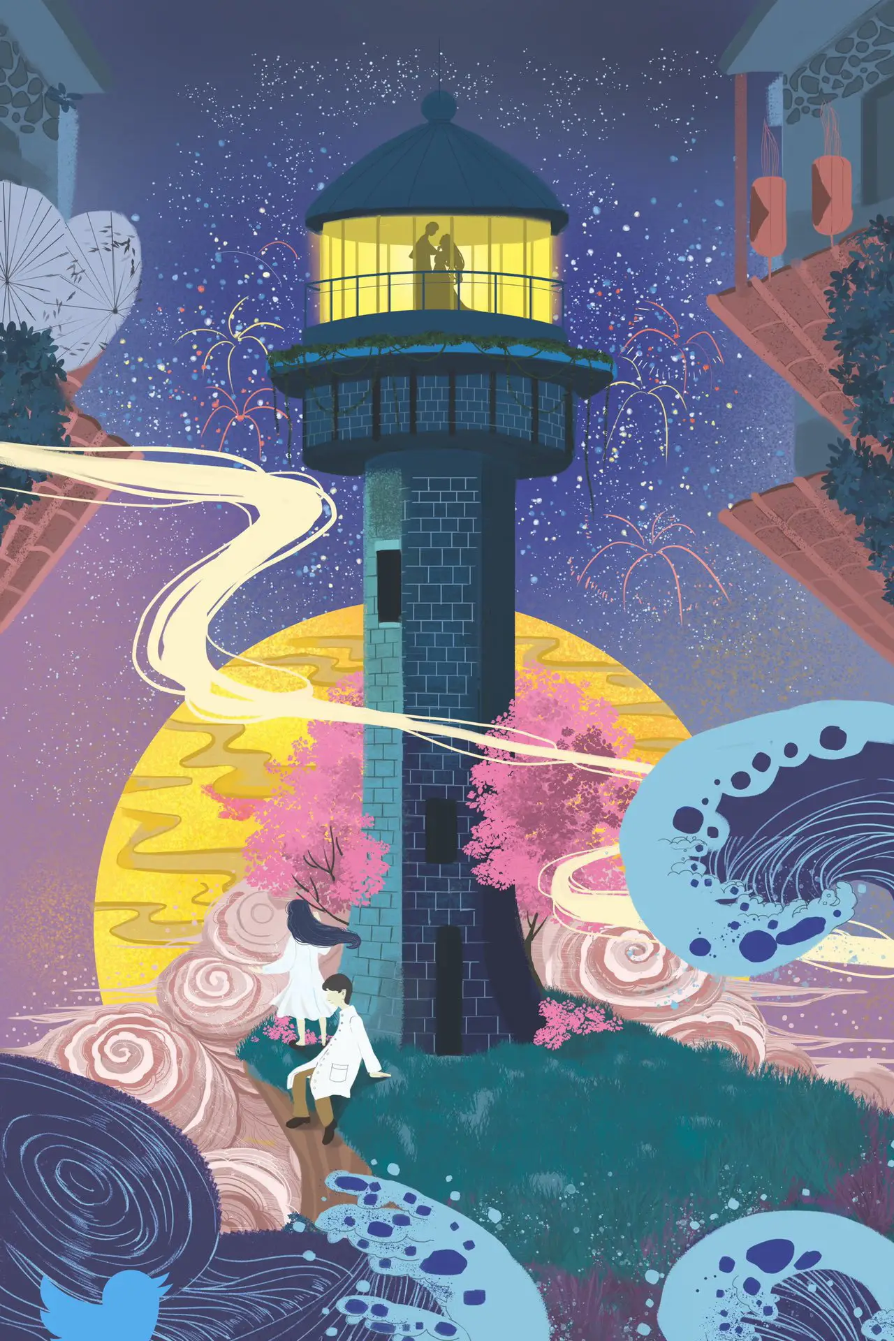 Plakat filmowy "To the Moon Animated Movie"
