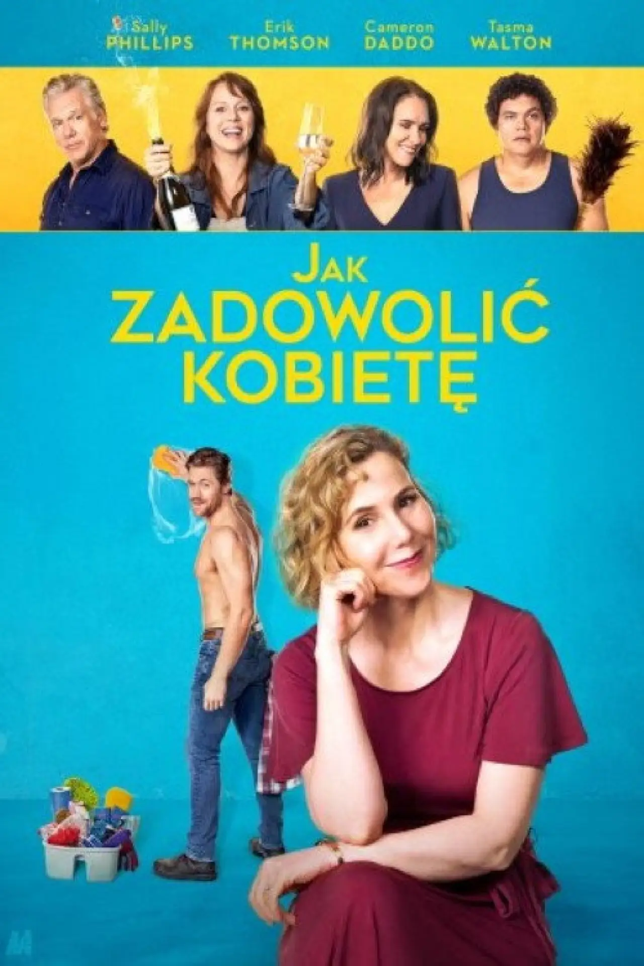 Plakat filmowy "Jak zadowolić kobietę"