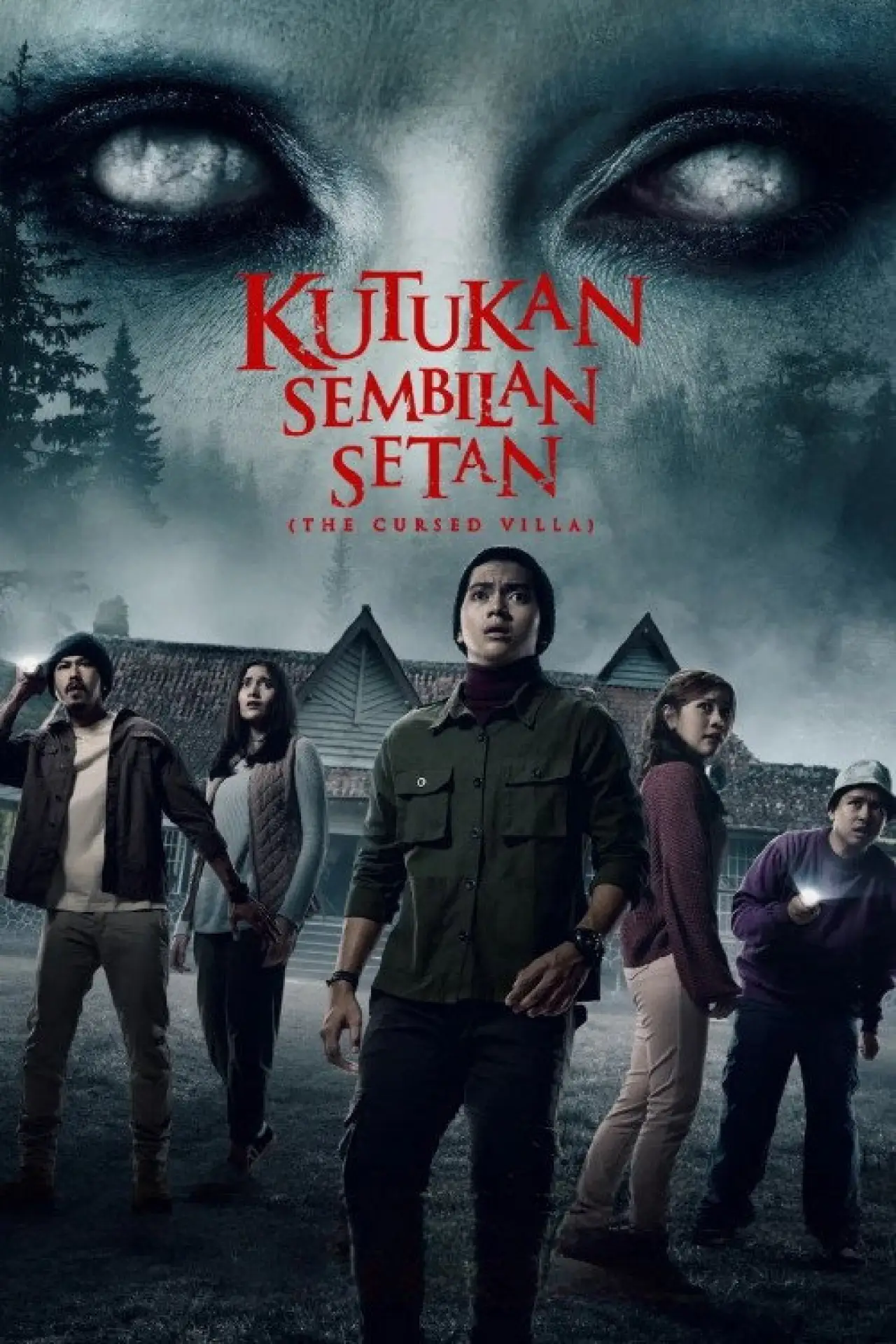 Plakat filmowy "Kutukan Sembilan Setan"