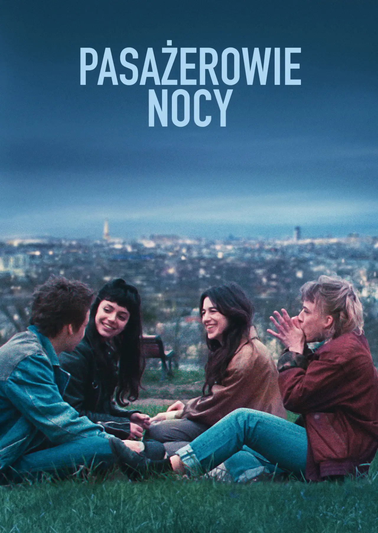Plakat filmowy "Pasażerowie nocy"