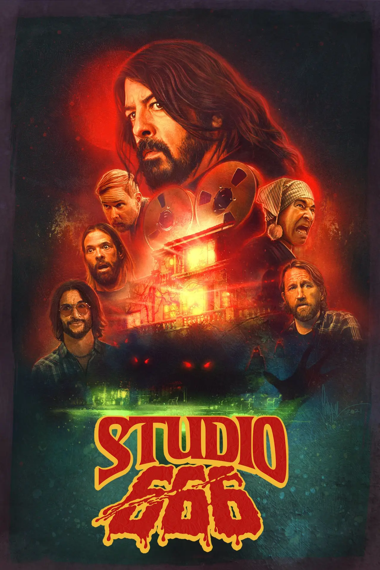Plakat filmowy "Studio 666"