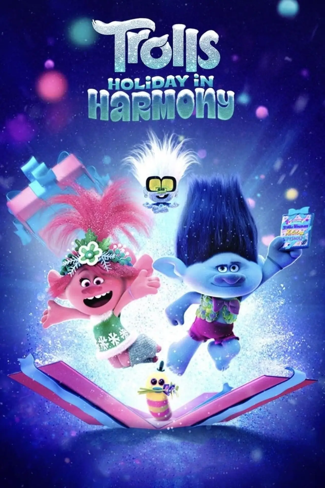 Plakat filmowy "Trolle: Święta w harmonii"