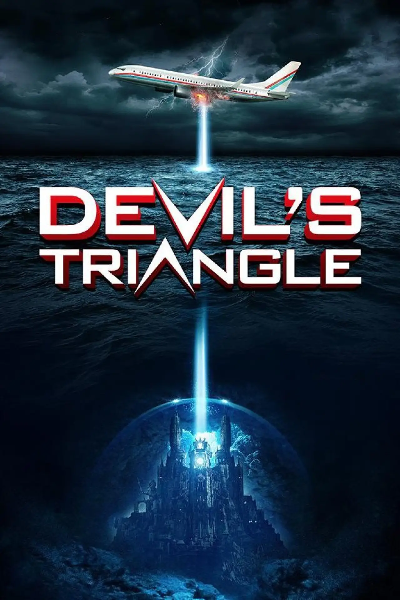 Plakat filmowy "Diabelski Trójkąt"
