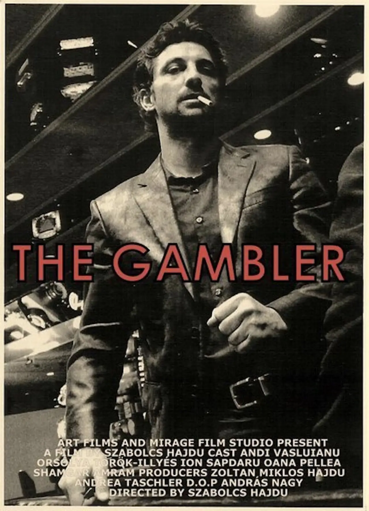 Plakat filmowy "The Gambler"