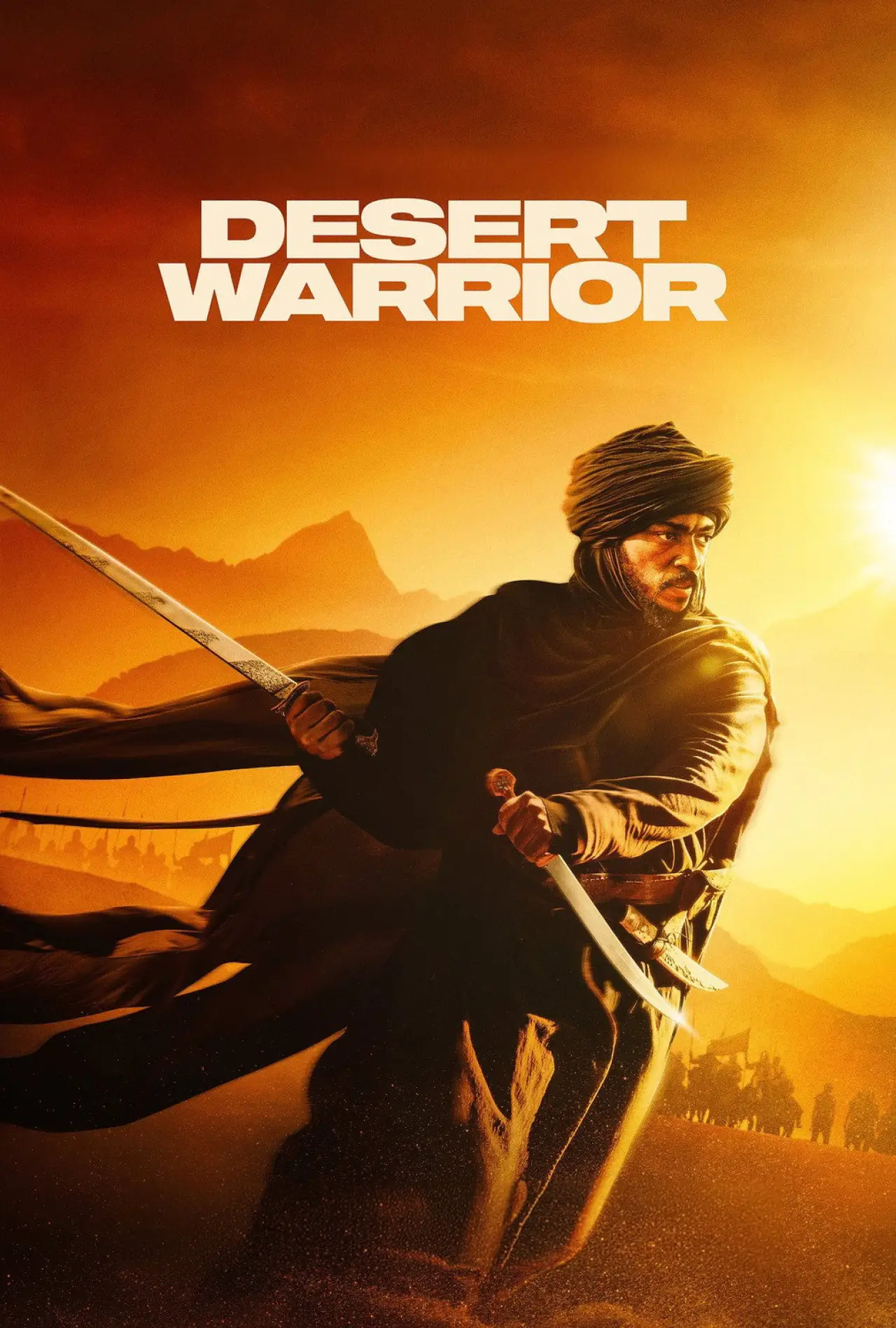 Plakat filmowy "Desert Warrior"
