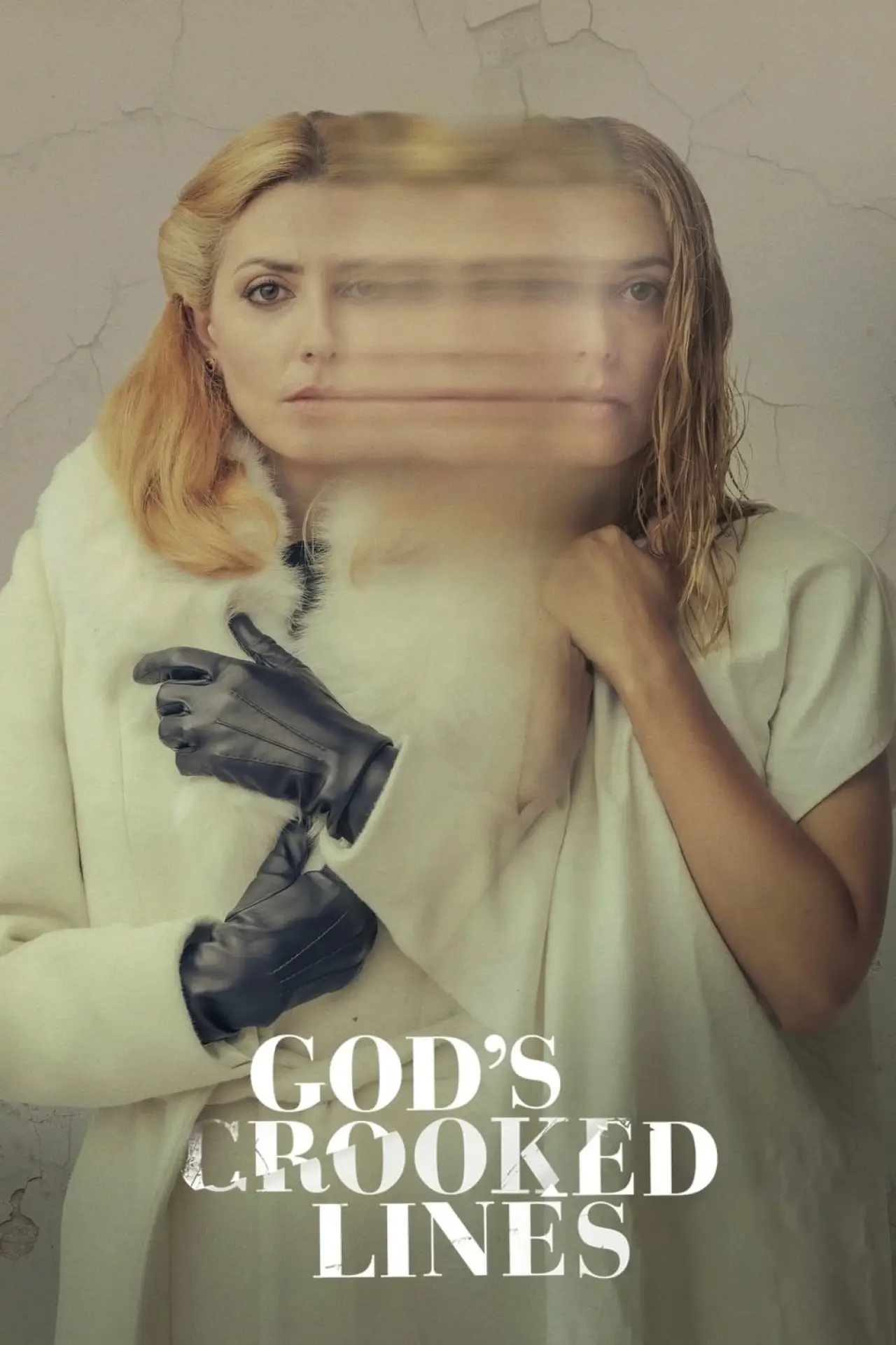 Plakat filmowy "Krzywe linie Boga"