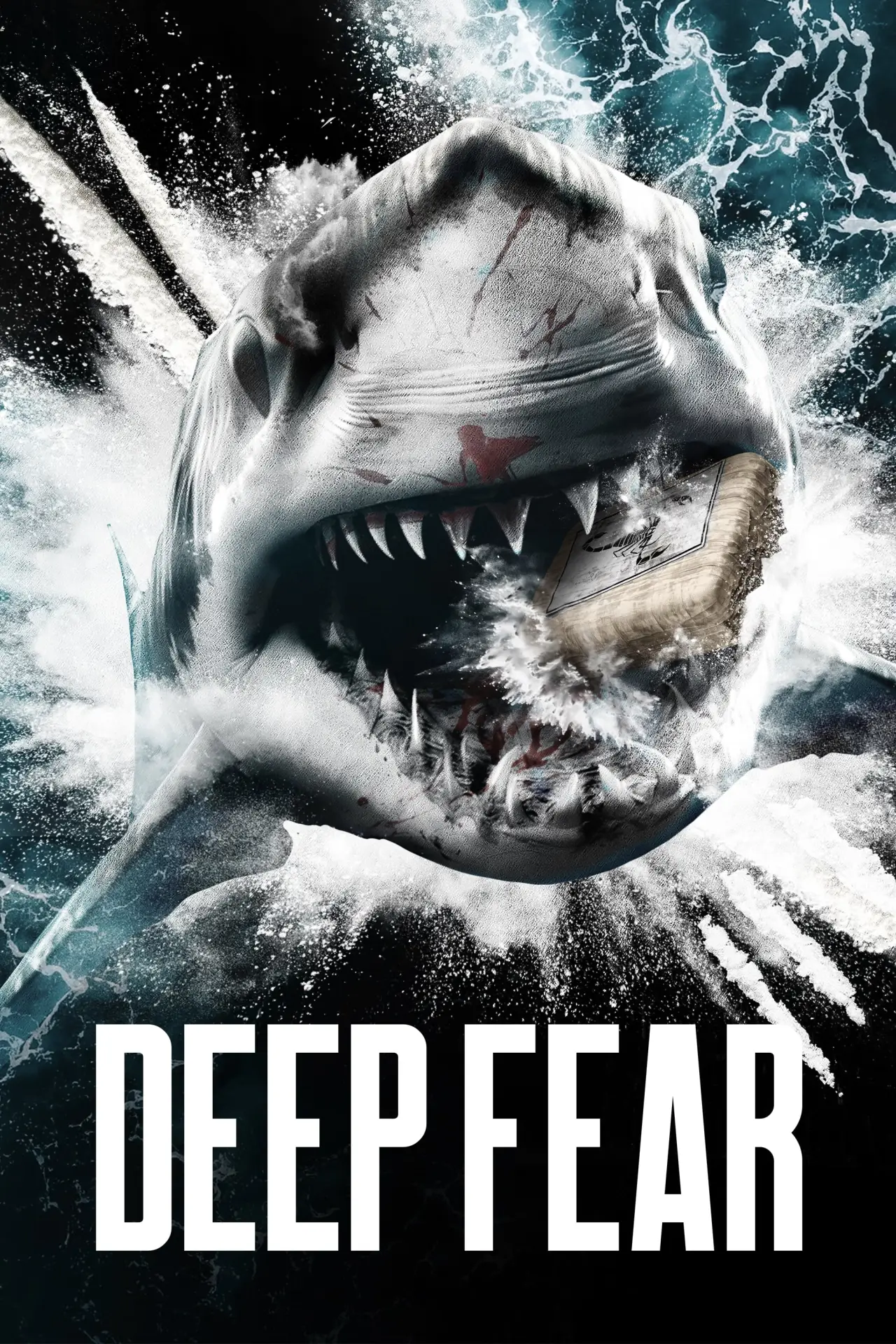 Plakat filmowy "Koszmarna głębia"