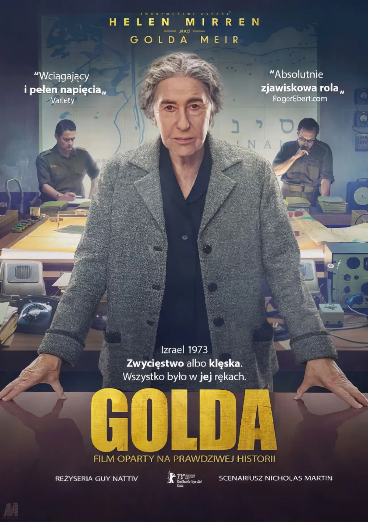 Plakat filmowy "Golda"