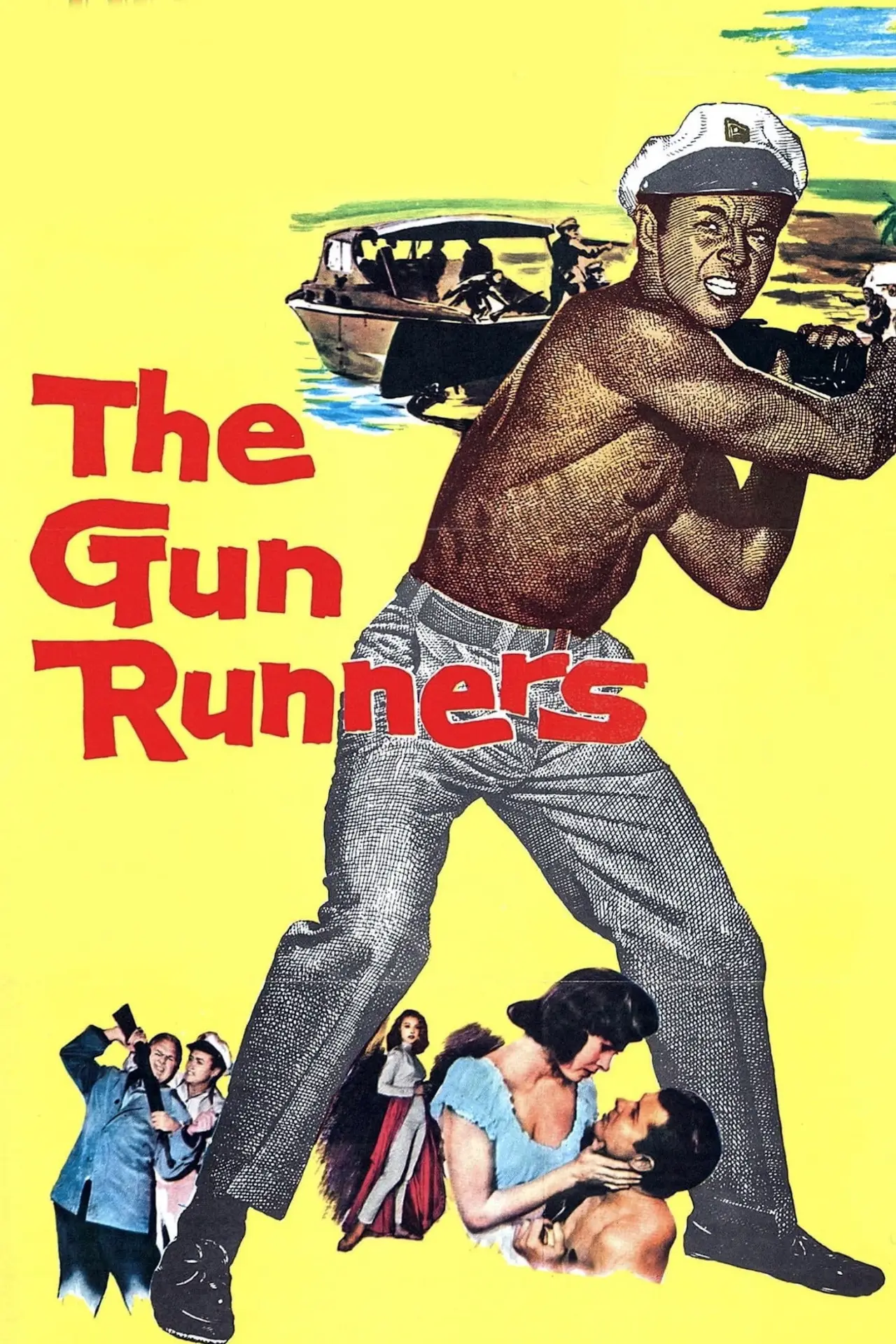 Plakat filmowy "The Gun Runners"