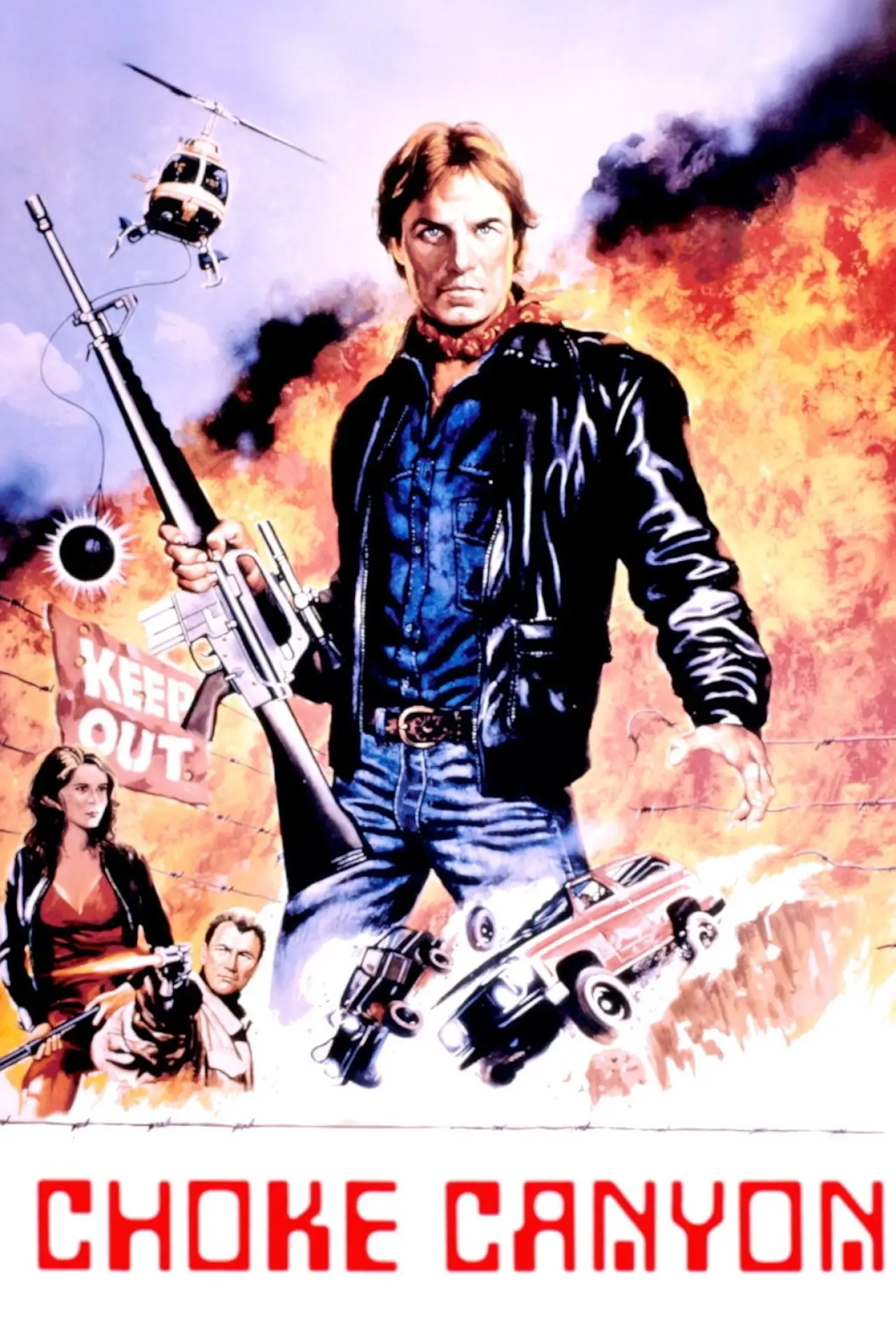 Plakat filmowy "Strefa zagrożenia"
