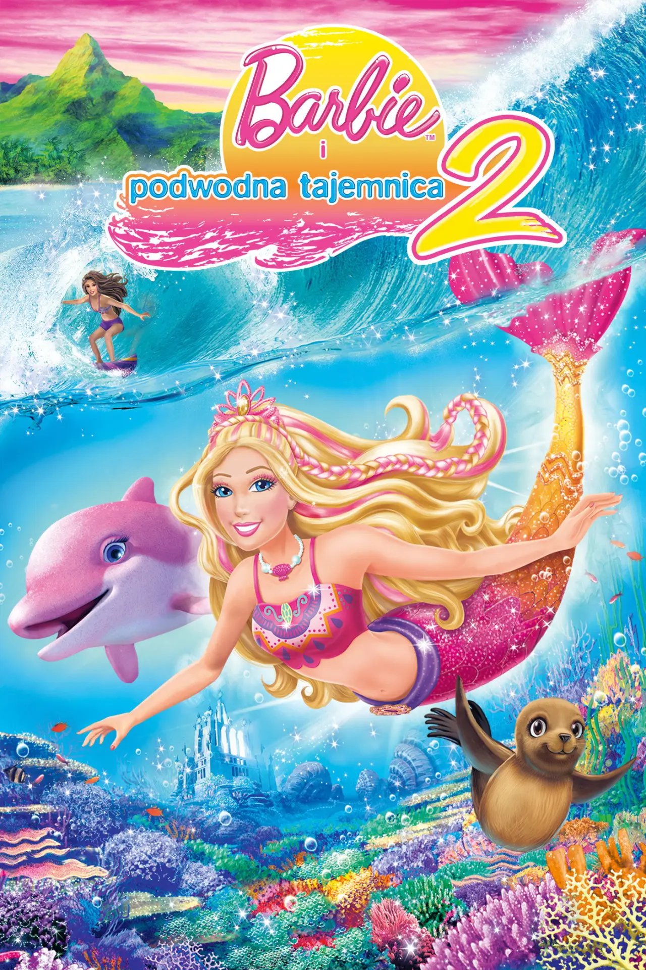 Plakat filmowy "Barbie i podwodna tajemnica 2"