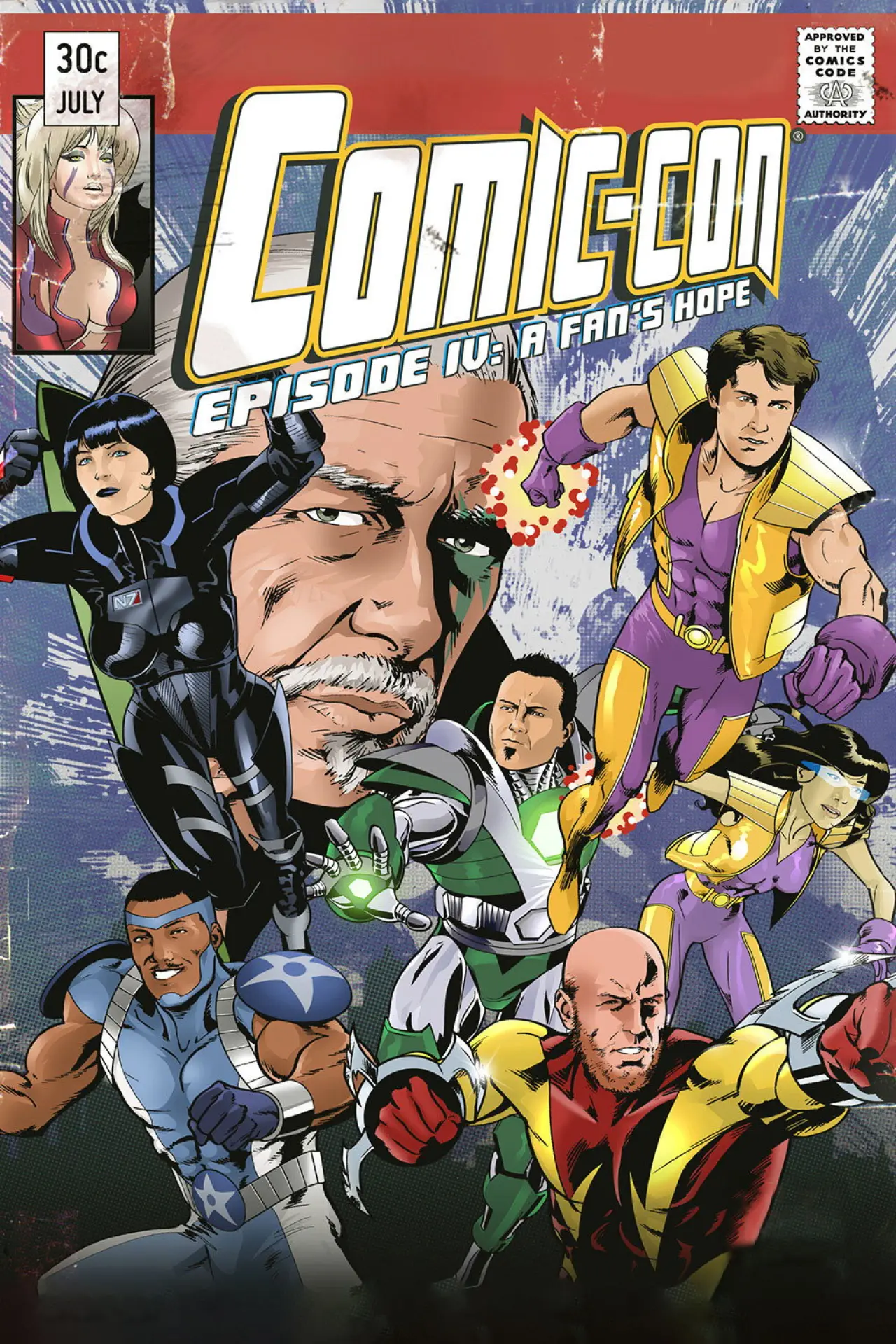 Plakat filmowy "Comic-Con Episode IV: A Fan