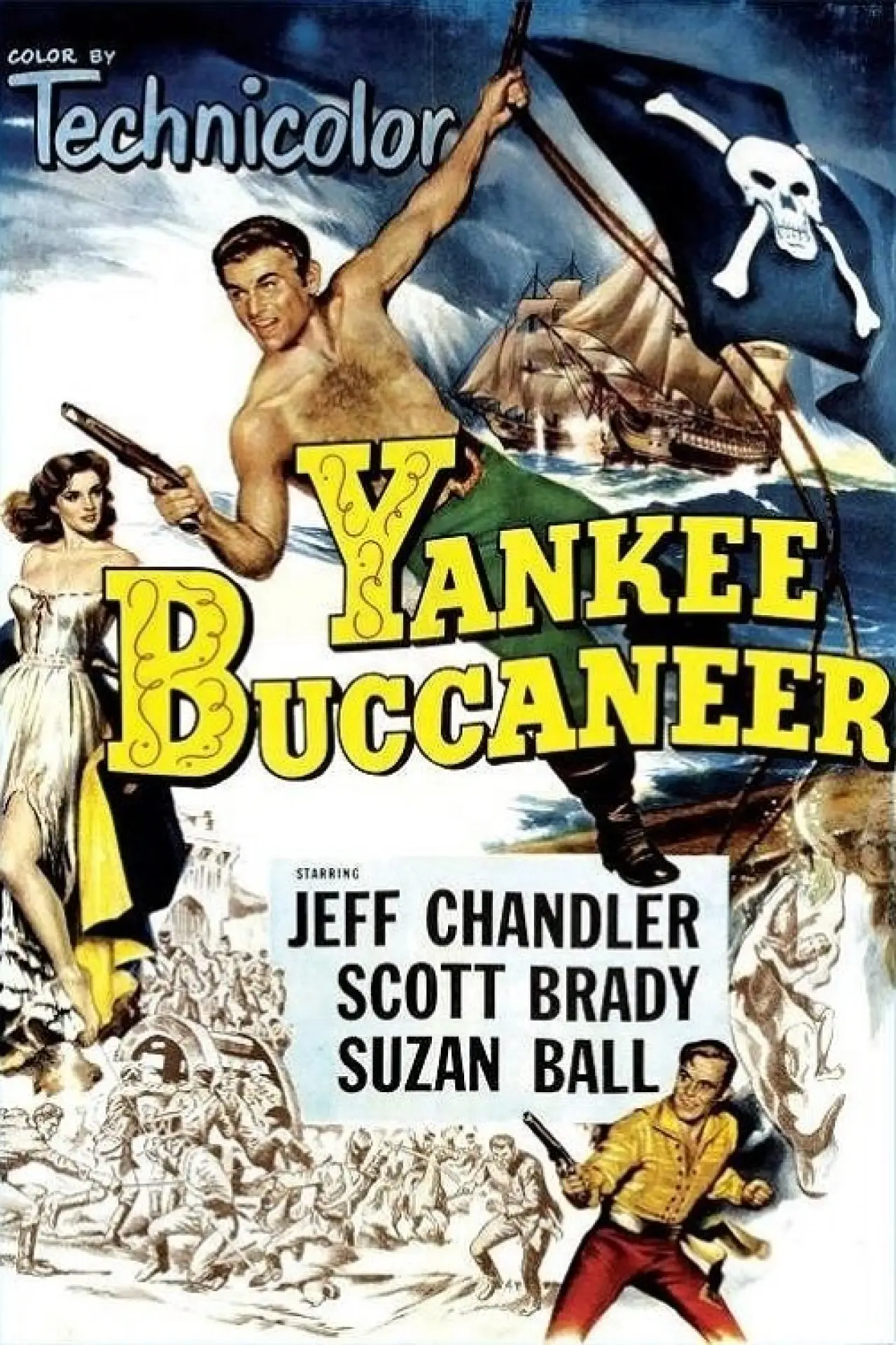Plakat filmowy "Yankee Buccaneer"