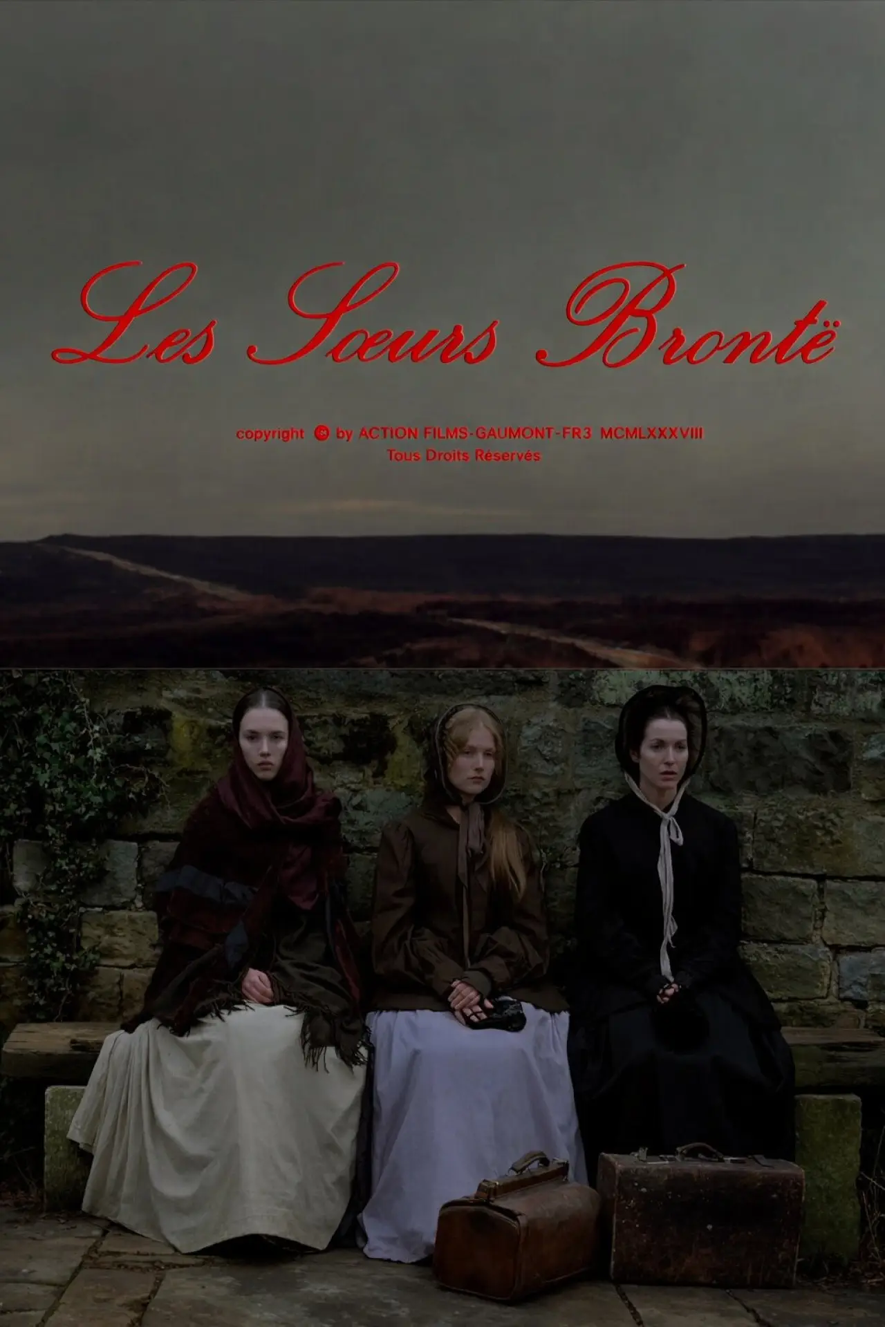 Plakat filmowy "Les Sœurs Brontë"