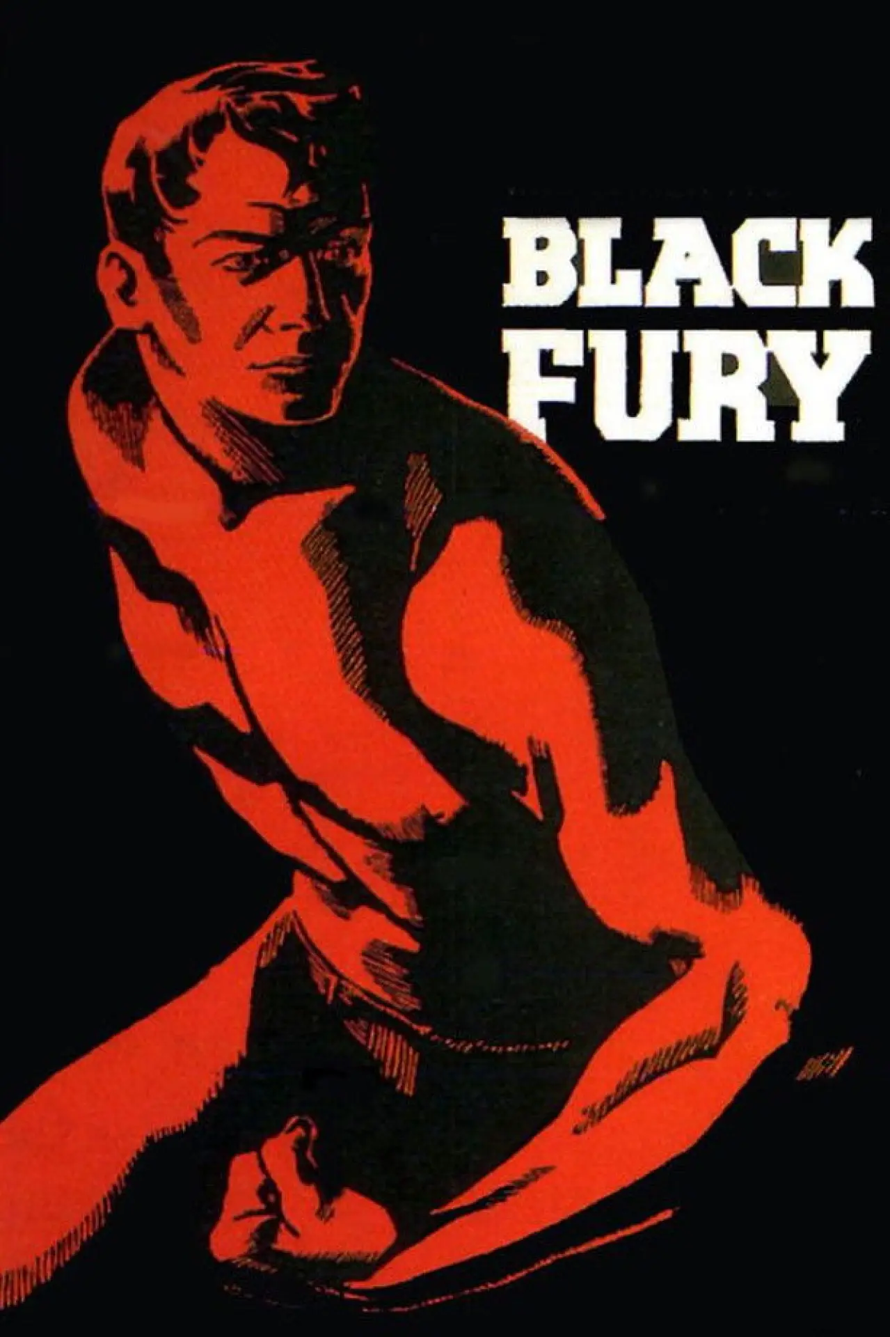 Plakat filmowy "Black Fury"