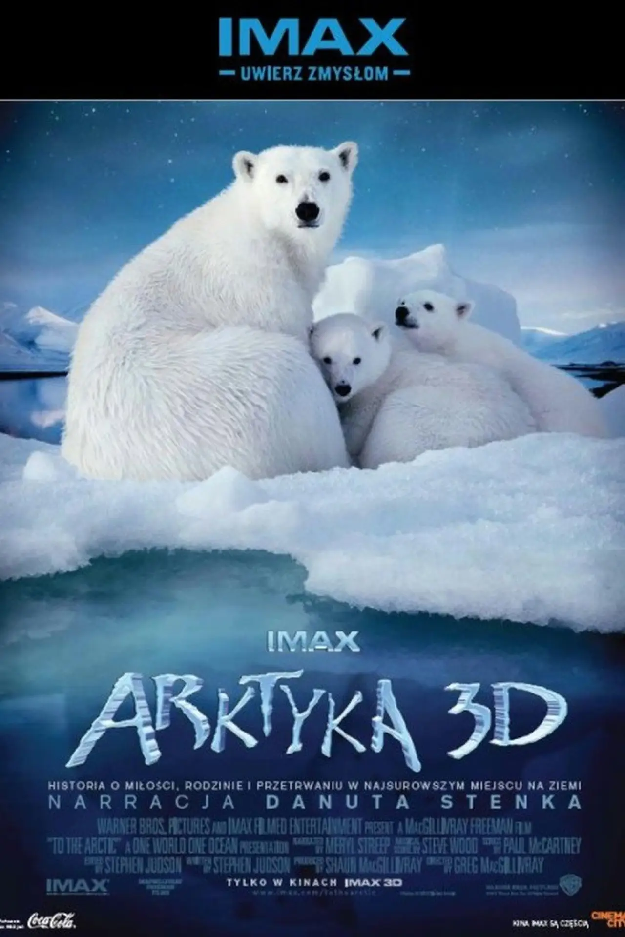Plakat filmowy "Arktyka 3D"
