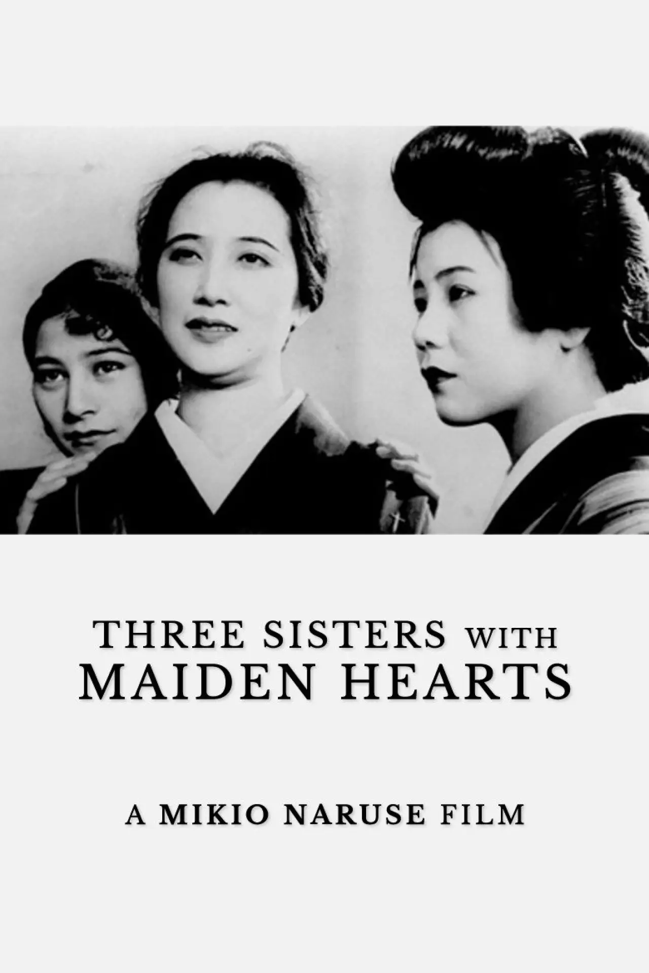 Plakat filmowy "乙女ごころ三人姉妹"