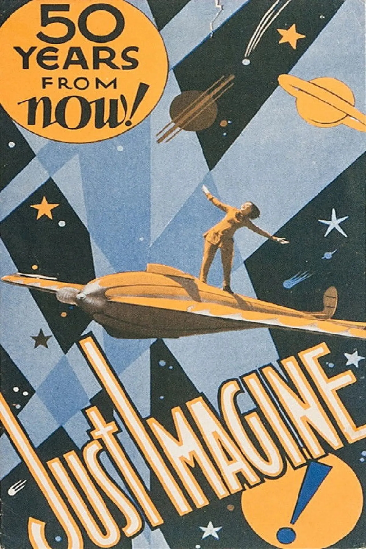 Plakat filmowy "Just Imagine"