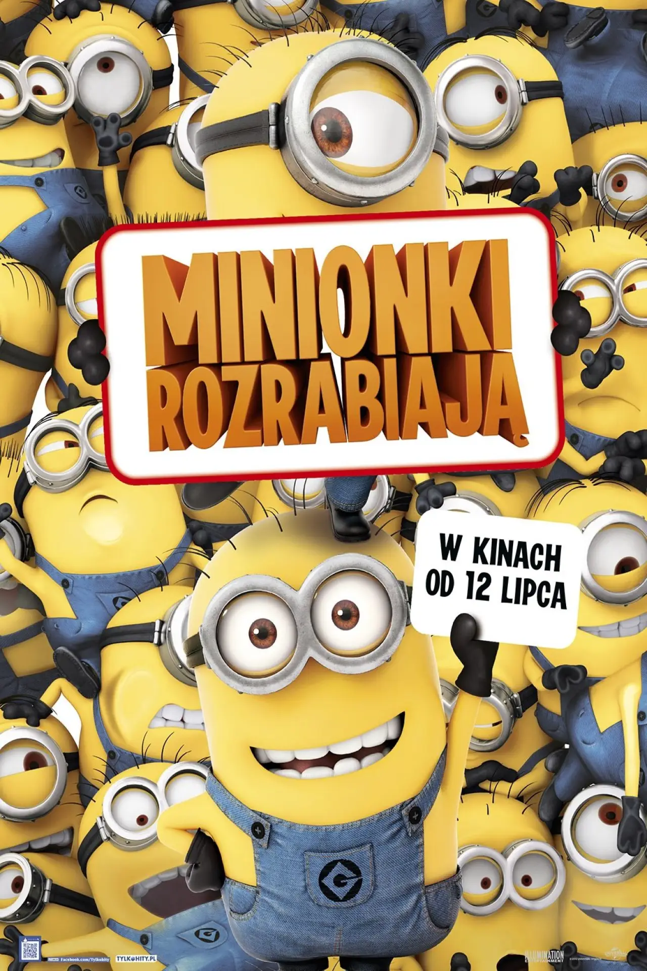Plakat filmowy "Minionki rozrabiają"