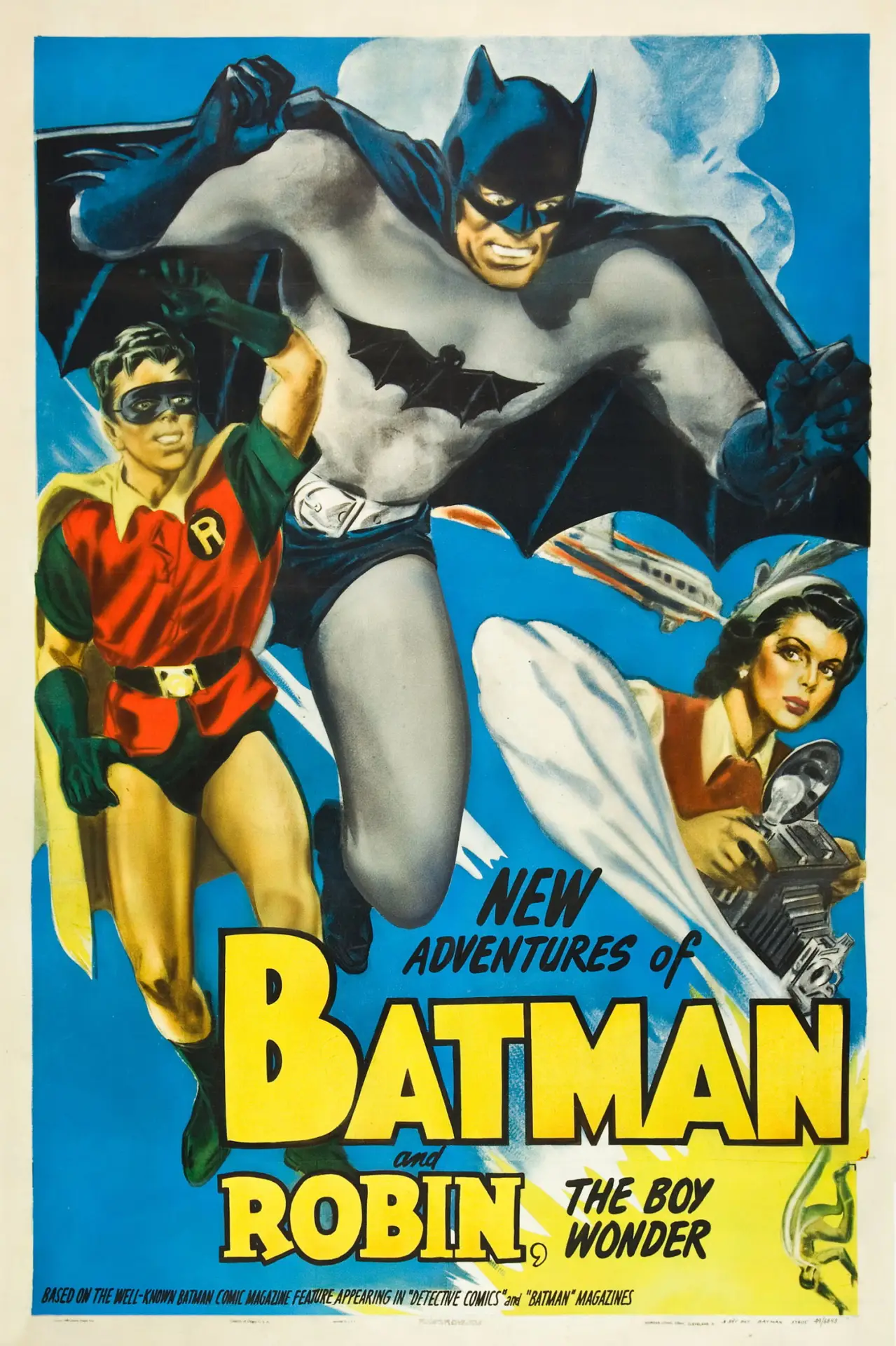 Plakat filmowy "Batman and Robin"