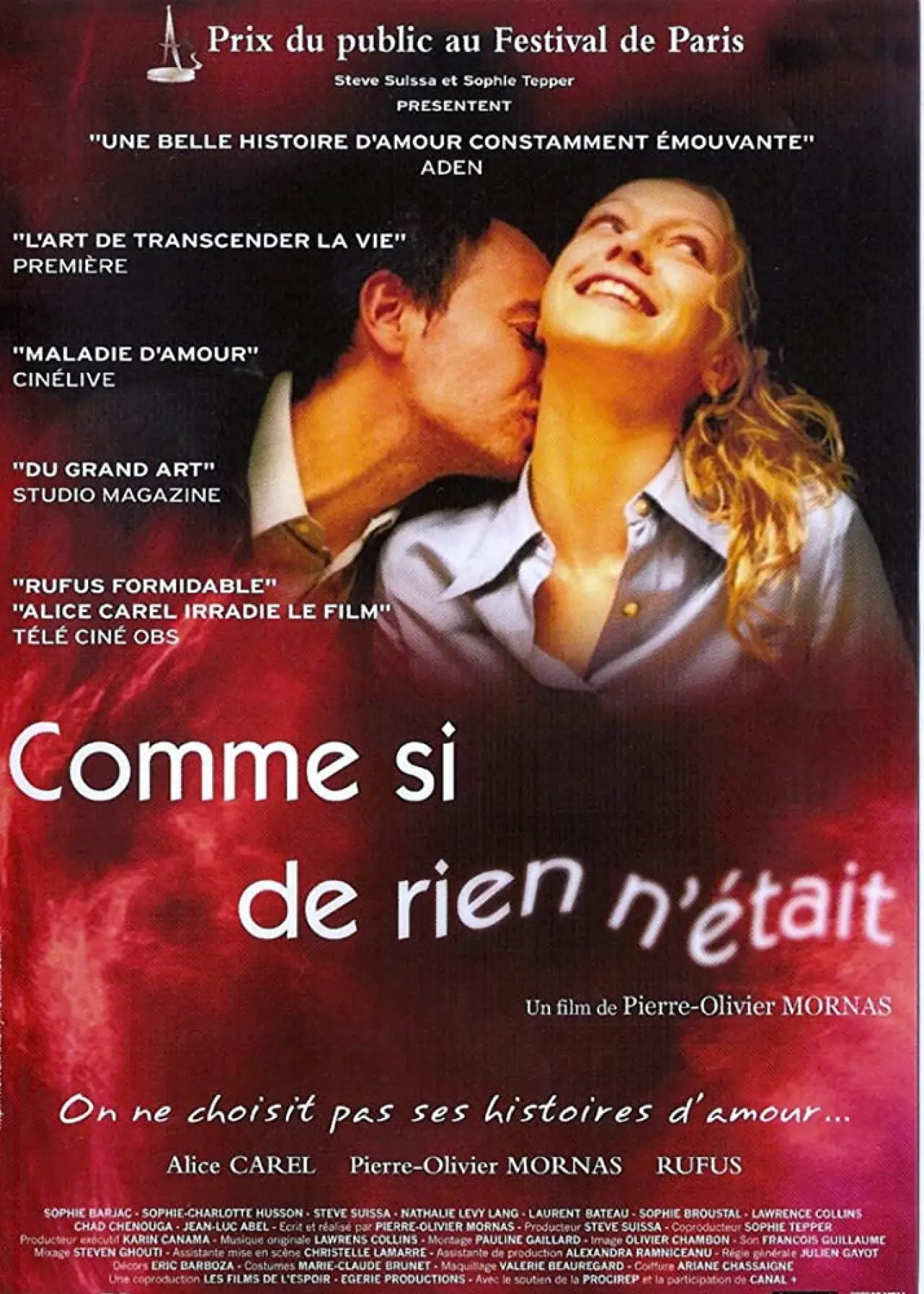 Plakat filmowy "Comme si de rien n