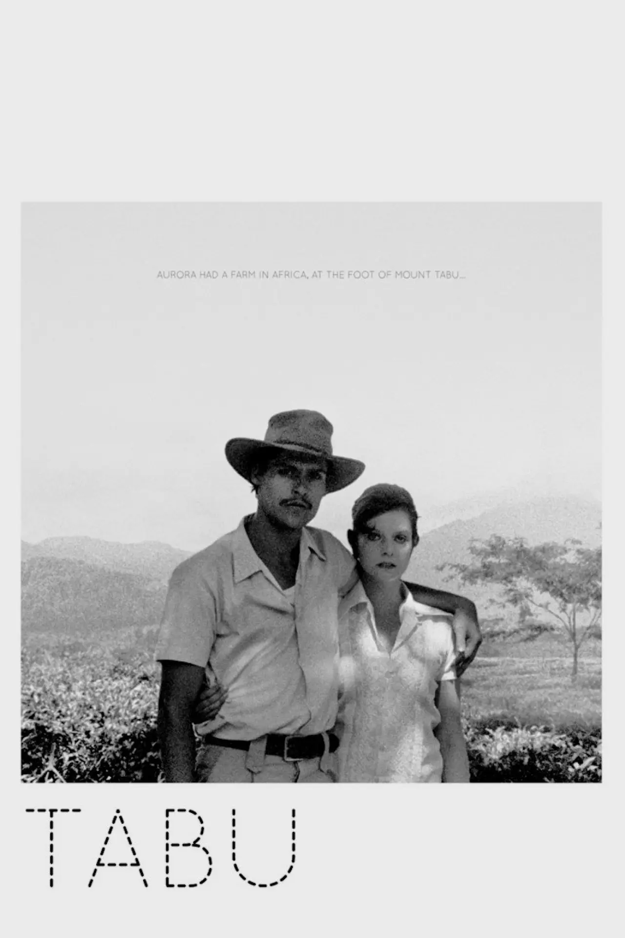 Plakat filmowy "Tabu"