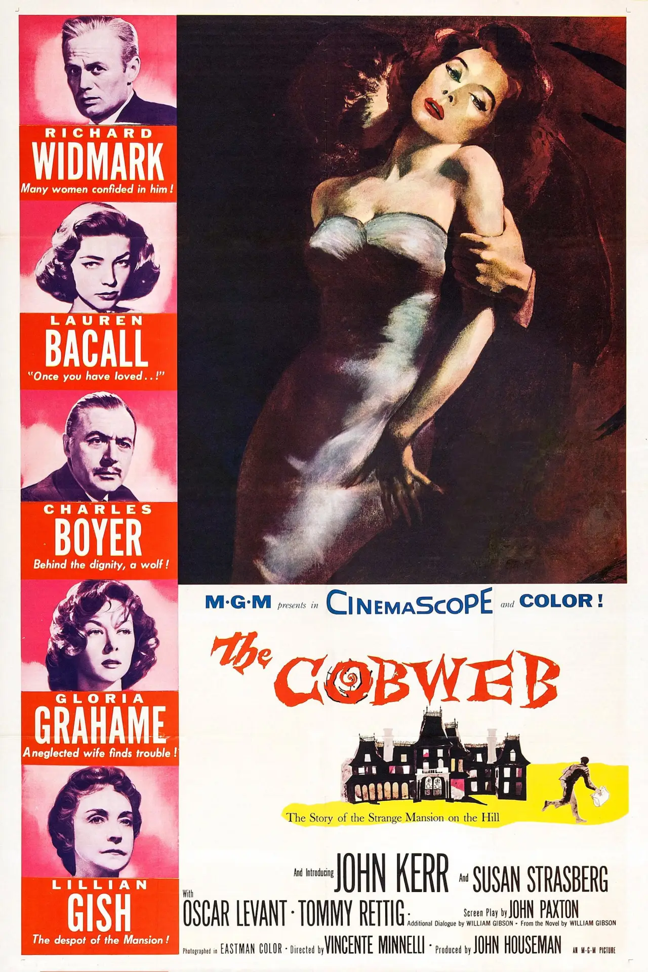 Plakat filmowy "The Cobweb"
