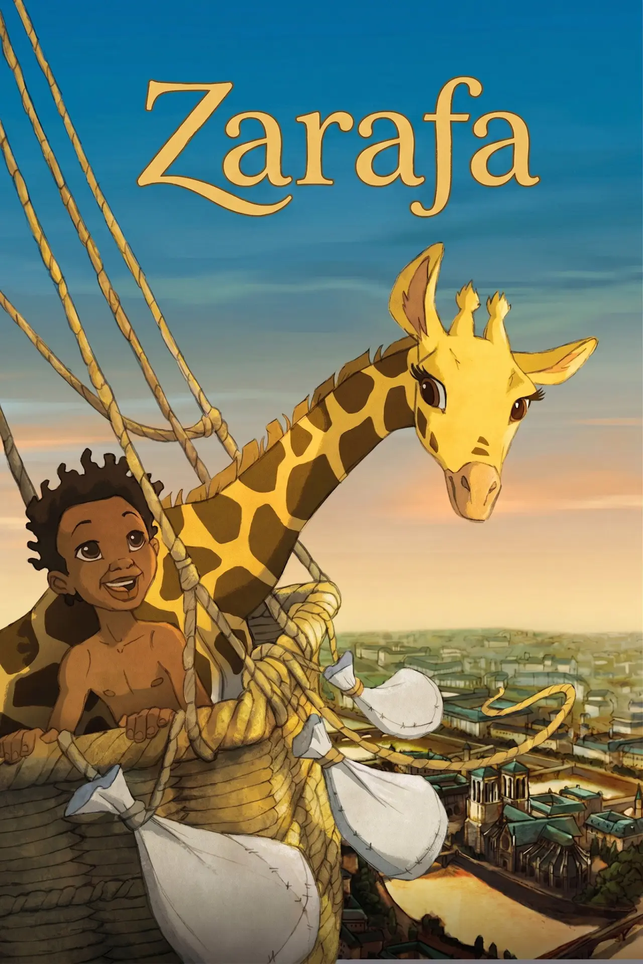 Plakat filmowy "Zarafa"