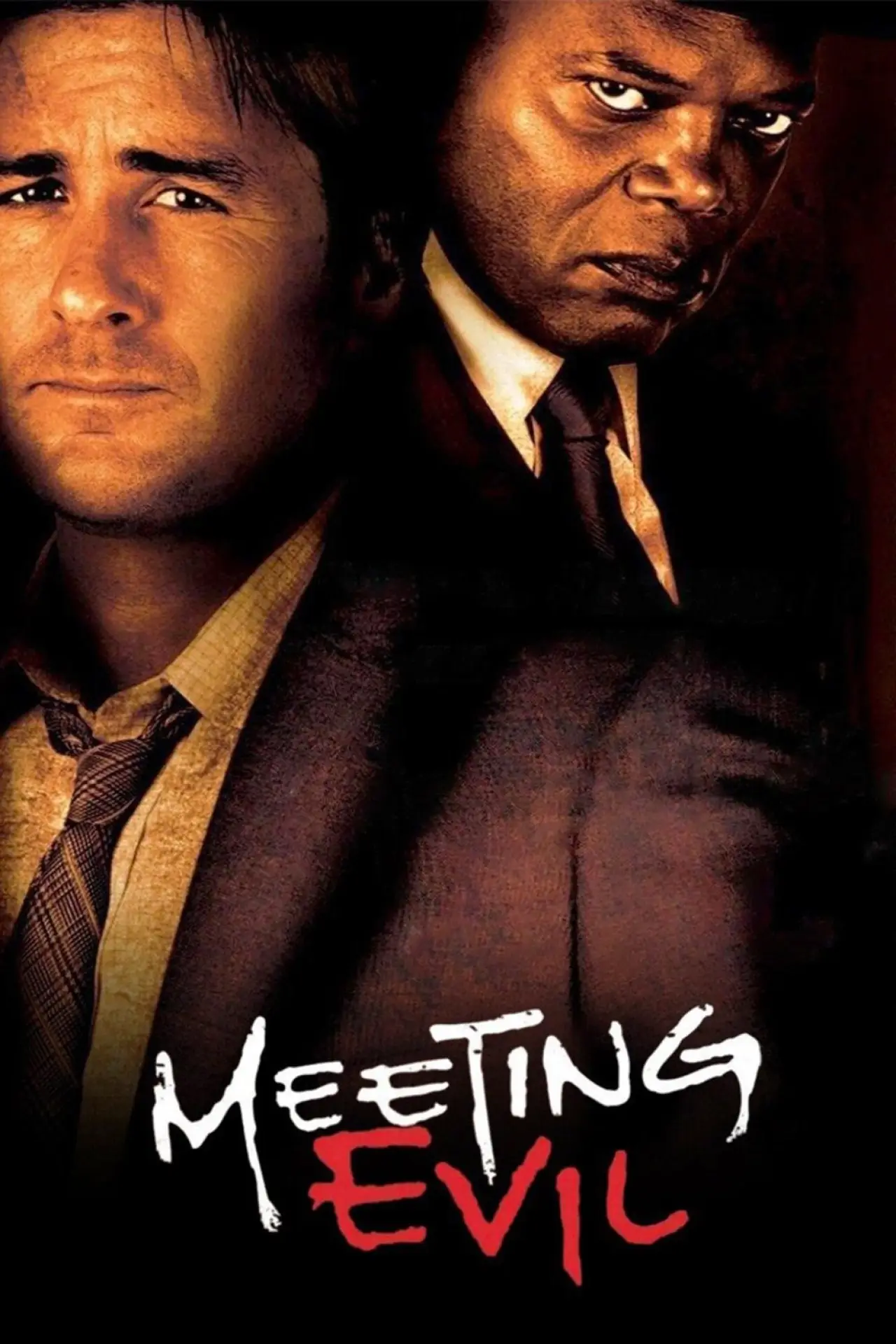 Plakat filmowy "Meeting Evil"