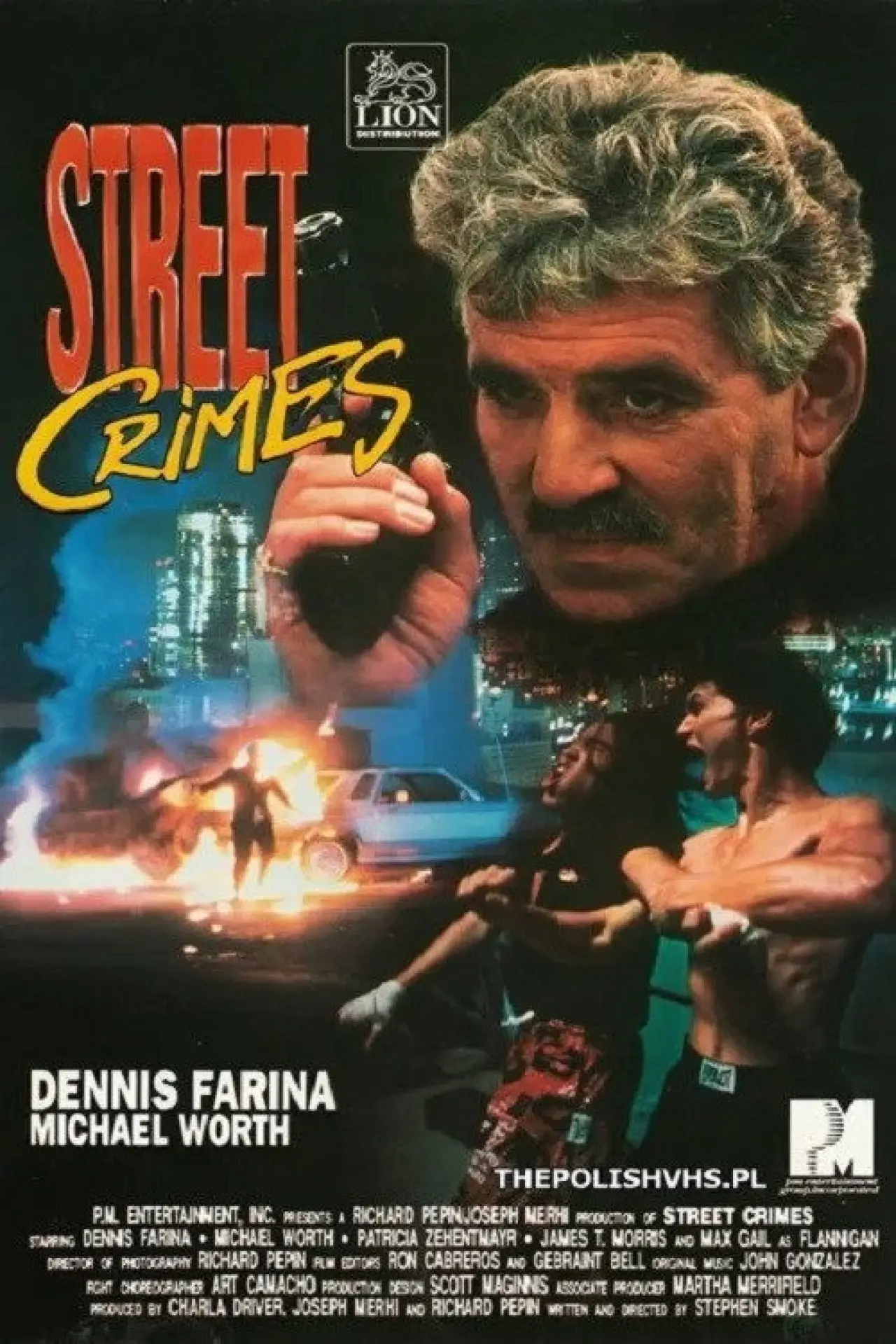 Plakat filmowy "Street Crimes"