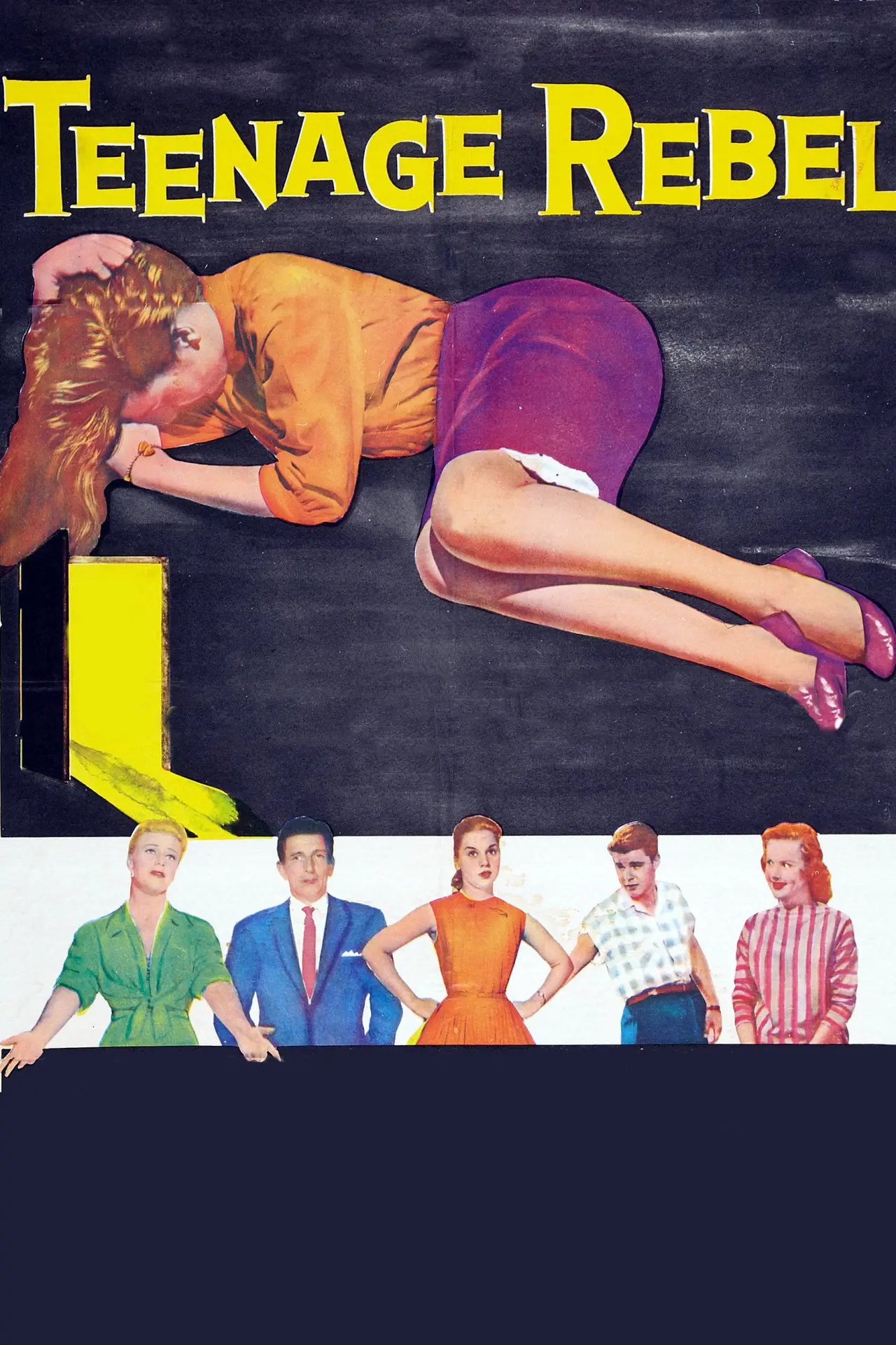 Plakat filmowy "Teenage Rebel"