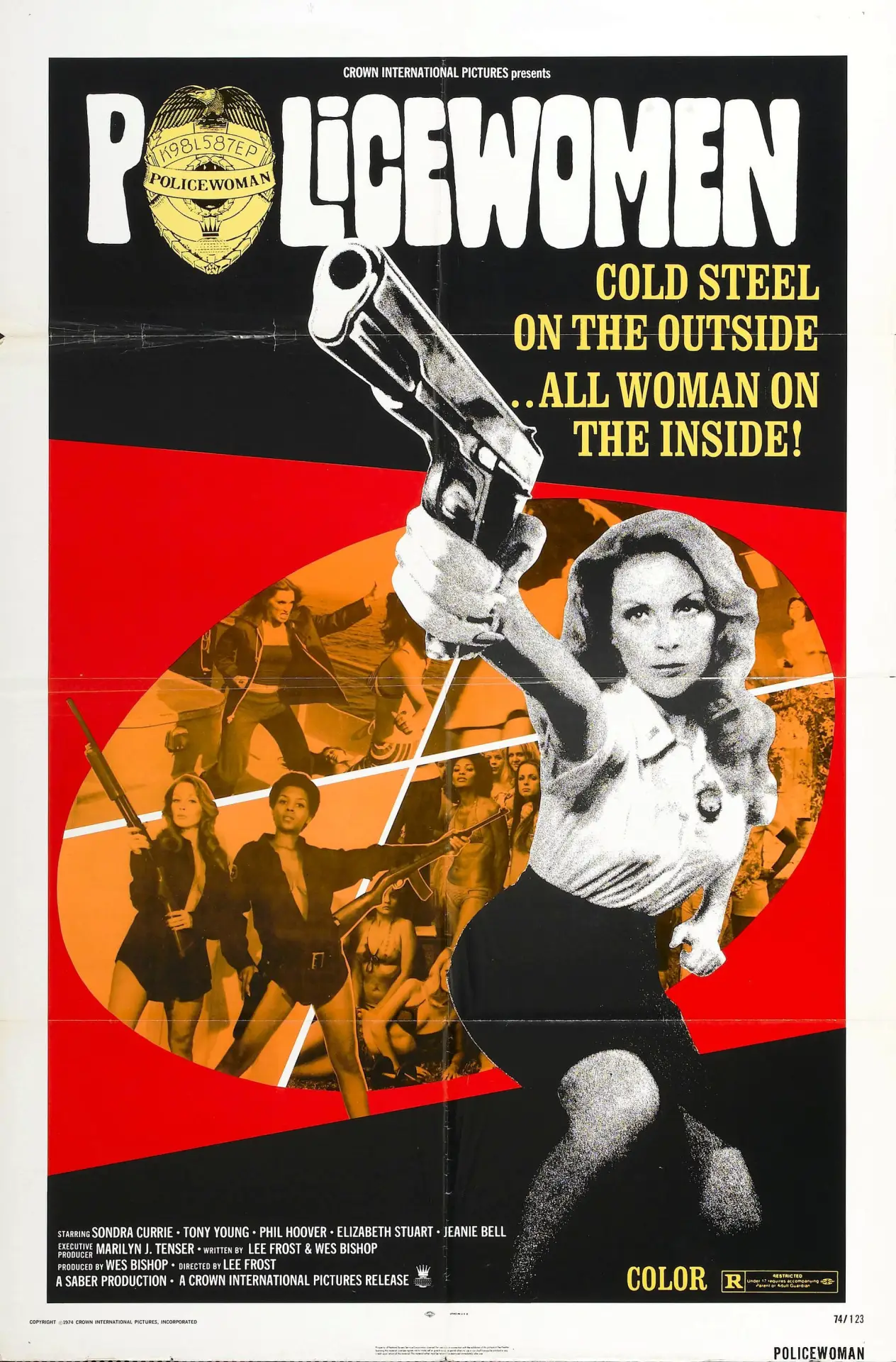 Plakat filmowy "Policewomen"