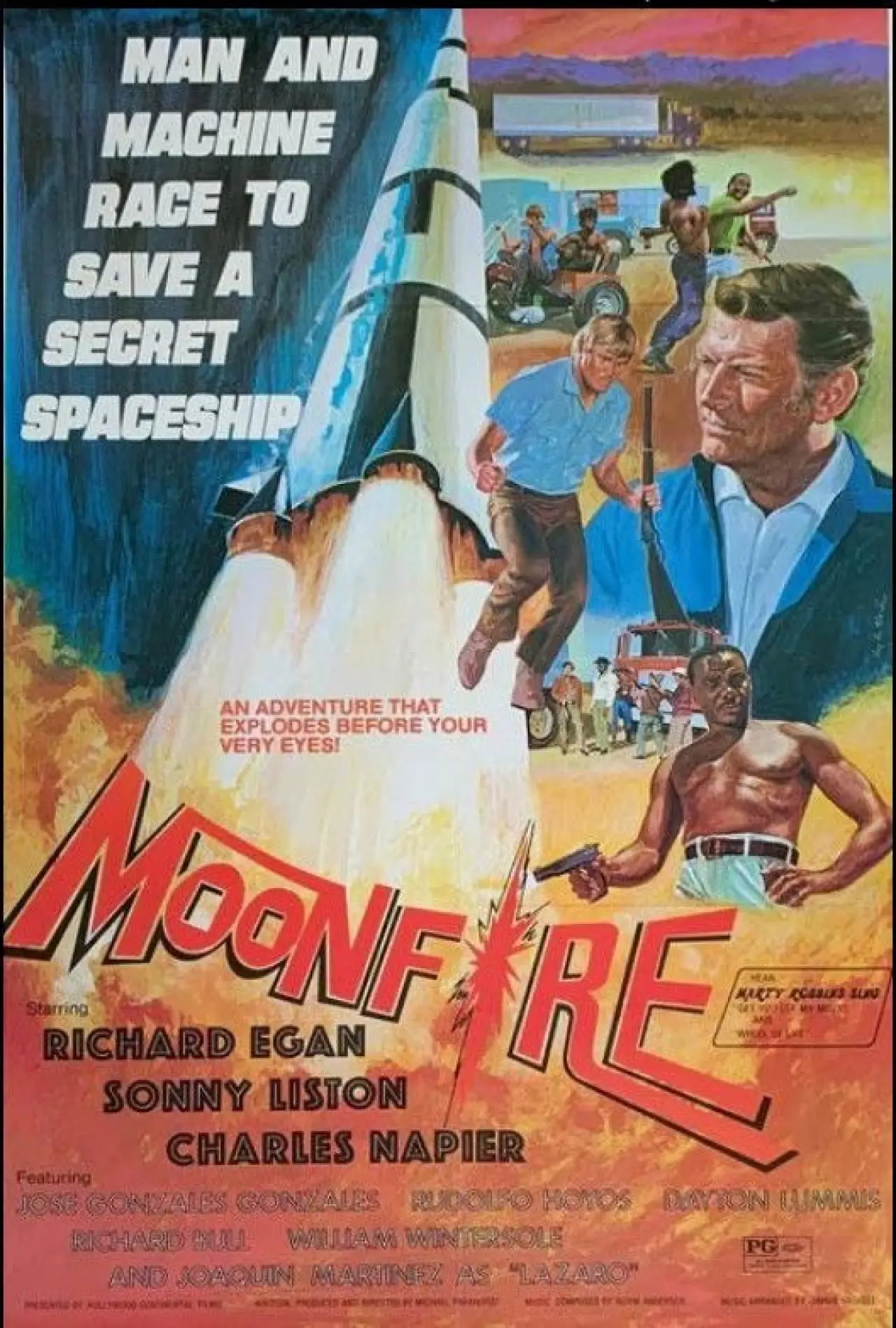 Plakat filmowy "Moonfire"