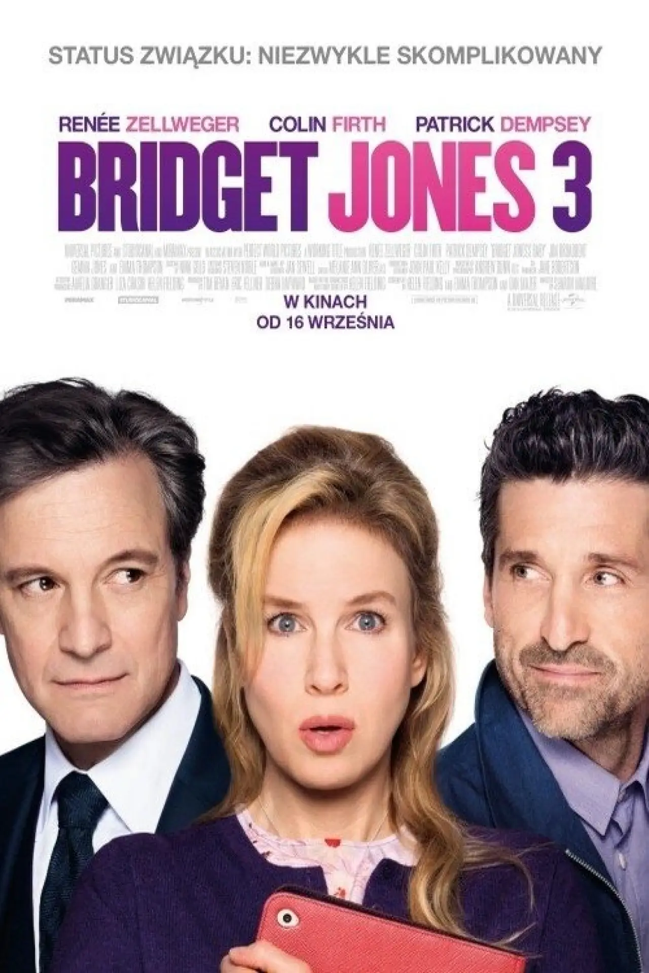 Plakat filmowy "Bridget Jones 3"
