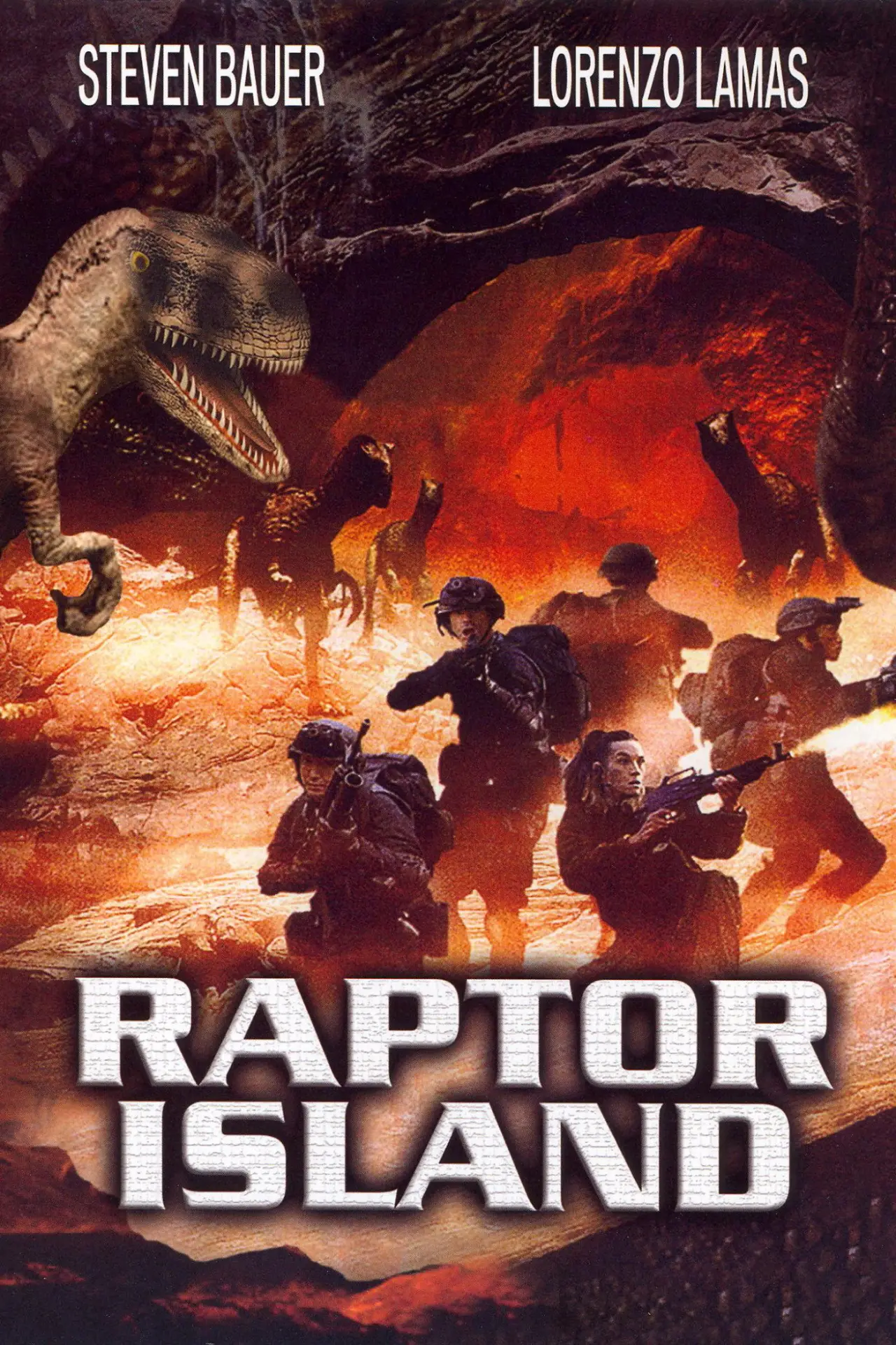 Plakat filmowy "Raptor Island"