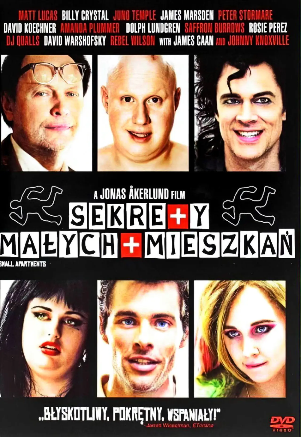 Plakat filmowy "Sekrety małych mieszkań"