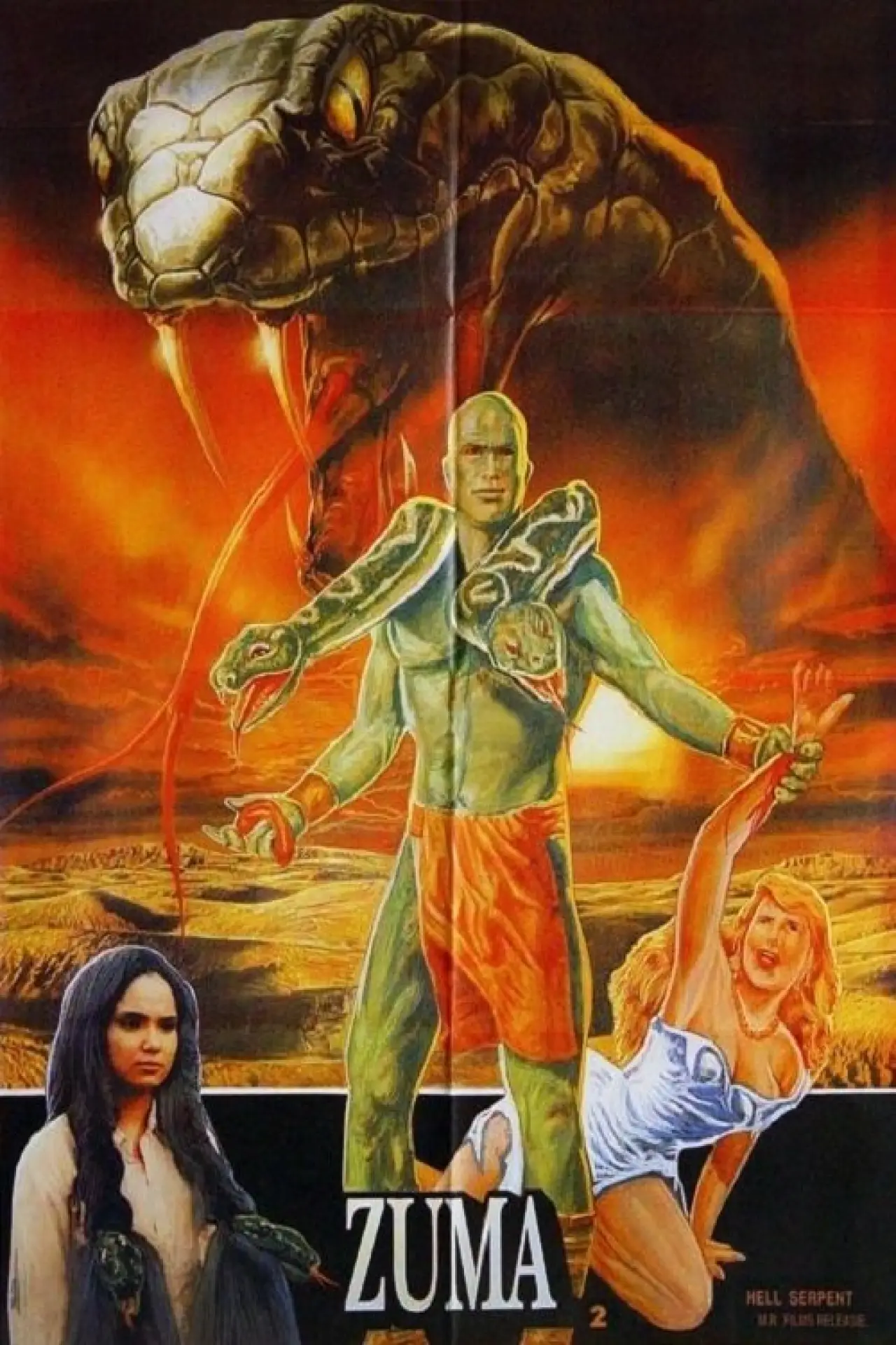 Plakat filmowy "Zuma"