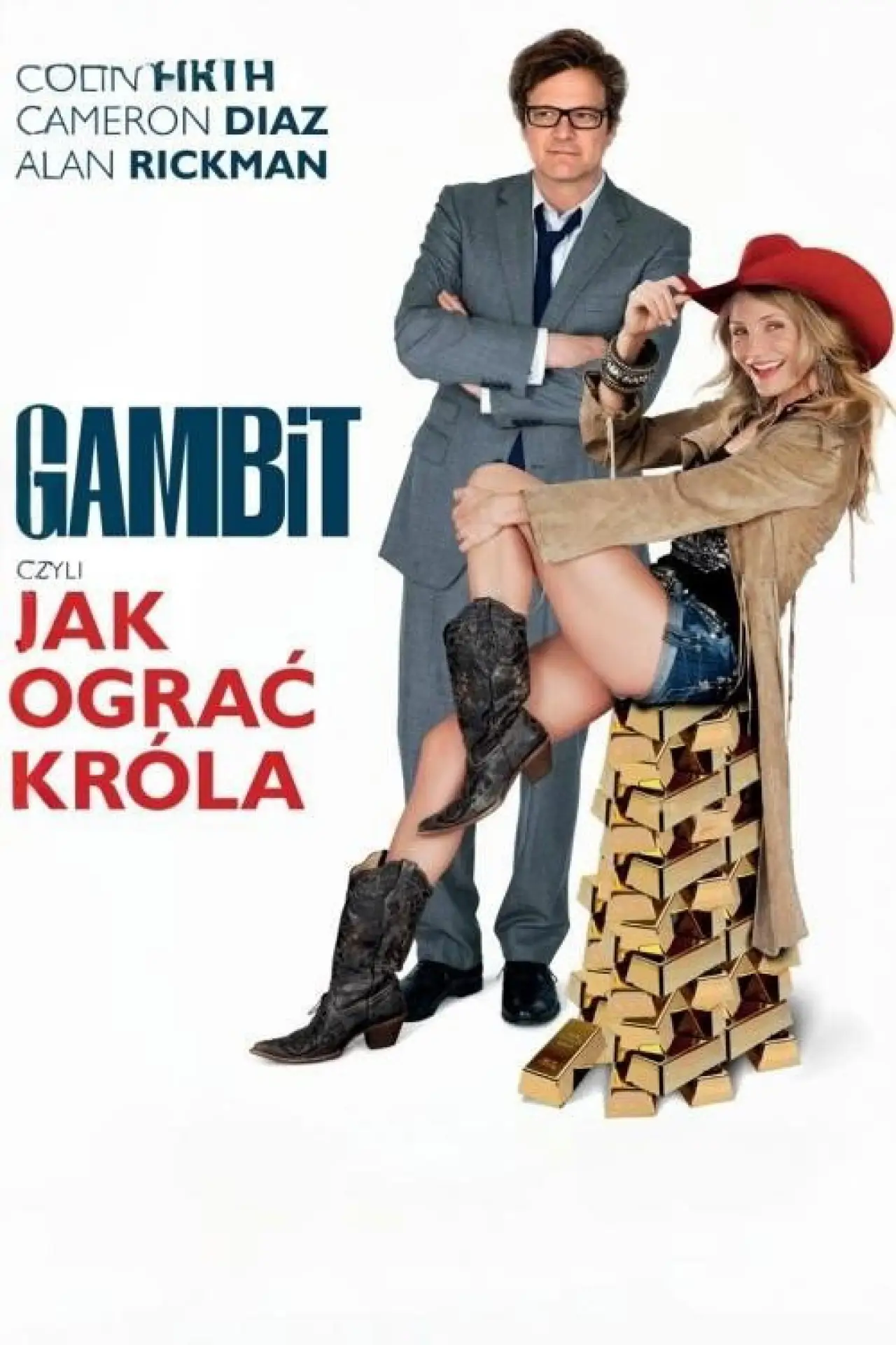 Plakat filmowy "Gambit, czyli jak ograć króla"