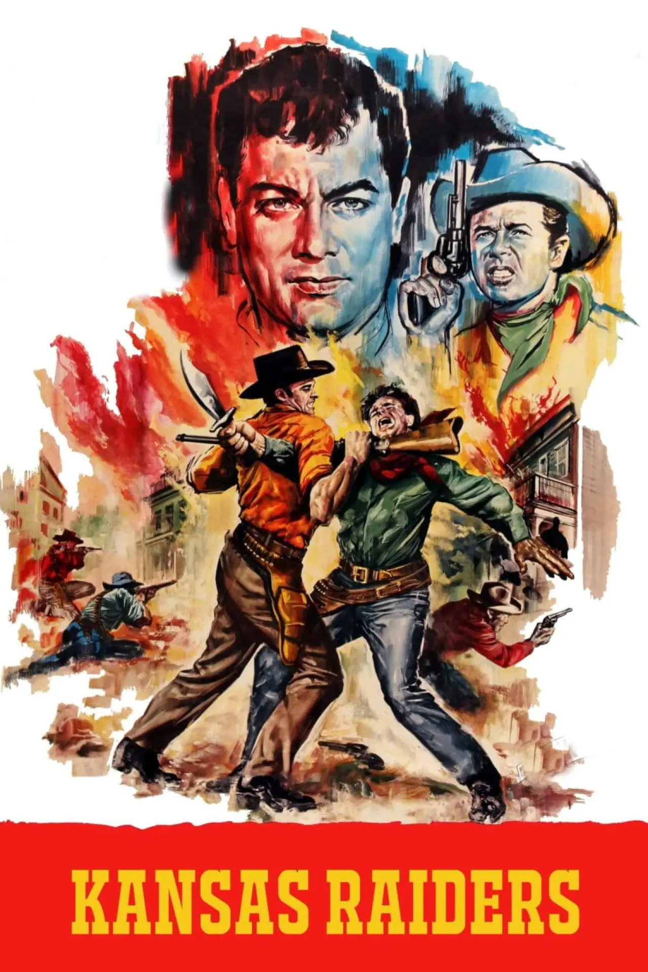 Plakat filmowy "Kansas Raiders"