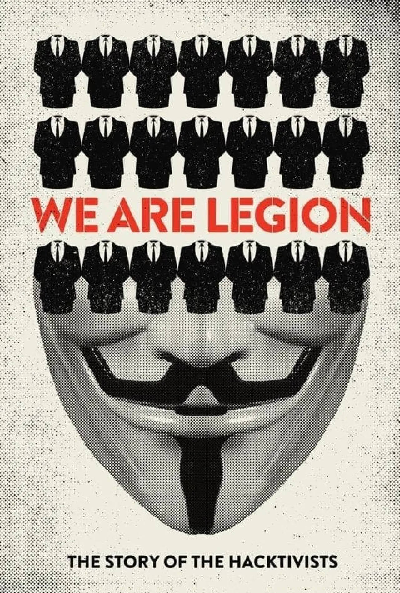 Plakat filmowy "Anonymous. Historia haktywizmu"