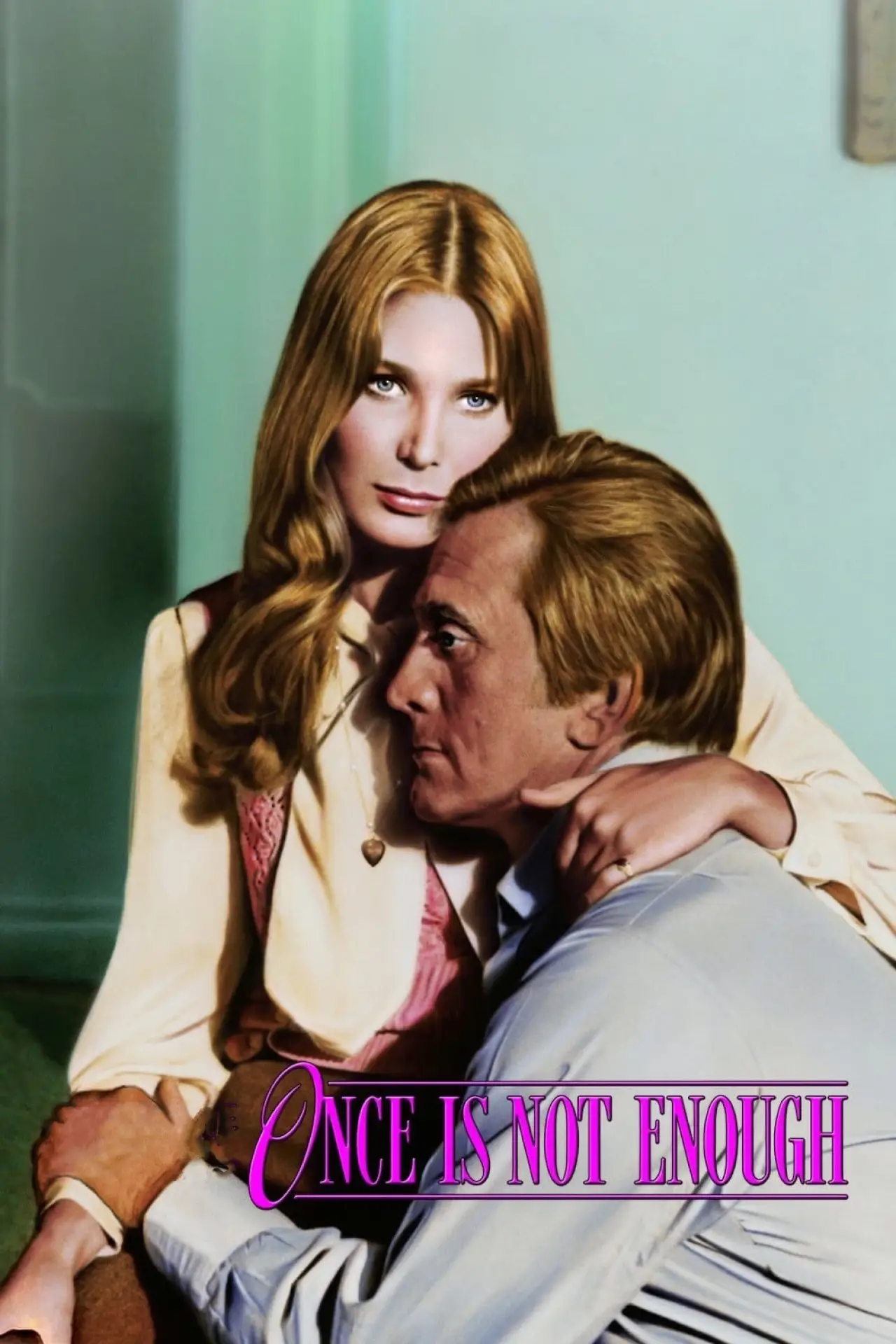 Plakat filmowy "Once Is Not Enough"