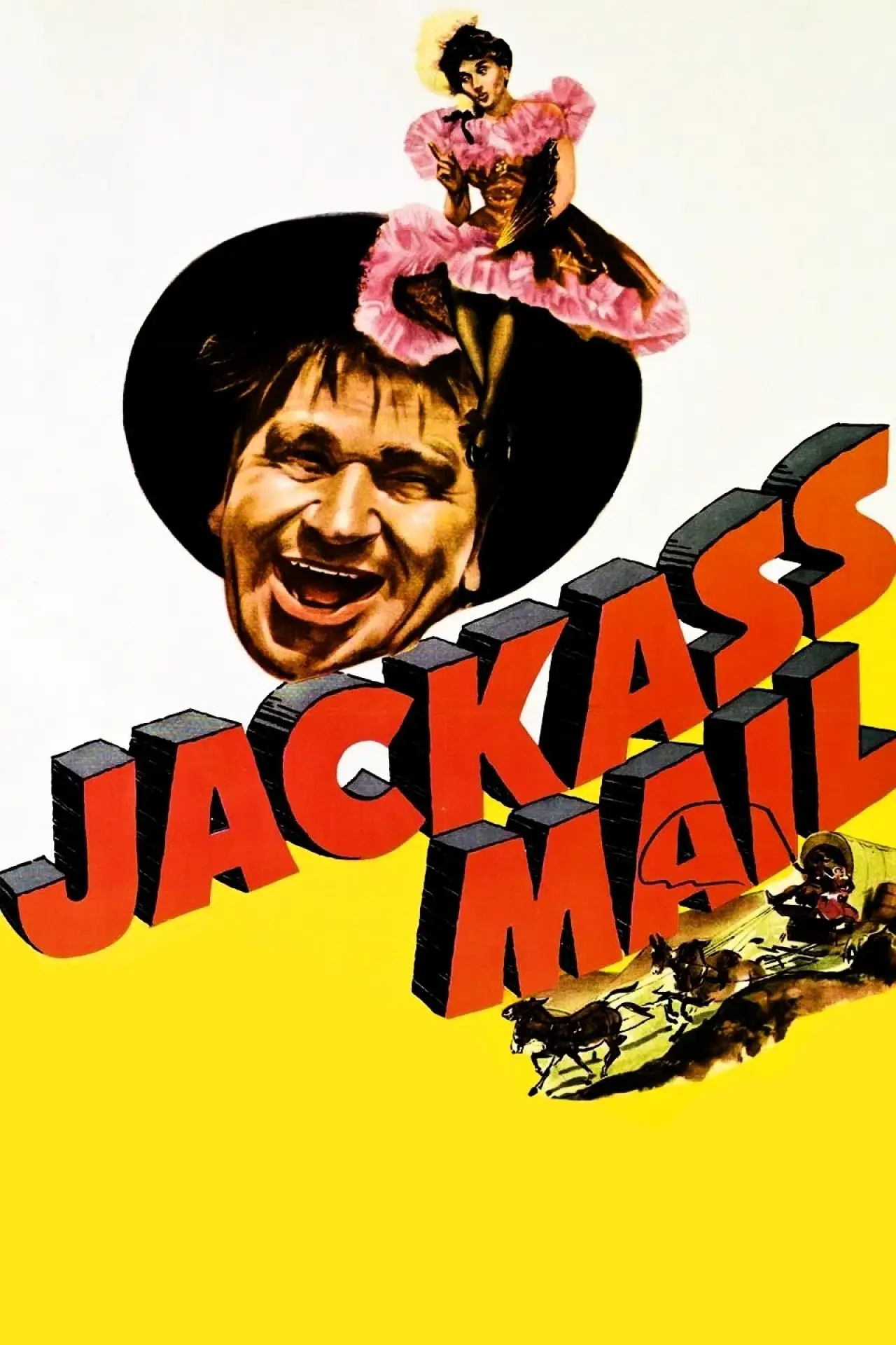 Plakat filmowy "Jackass Mail"